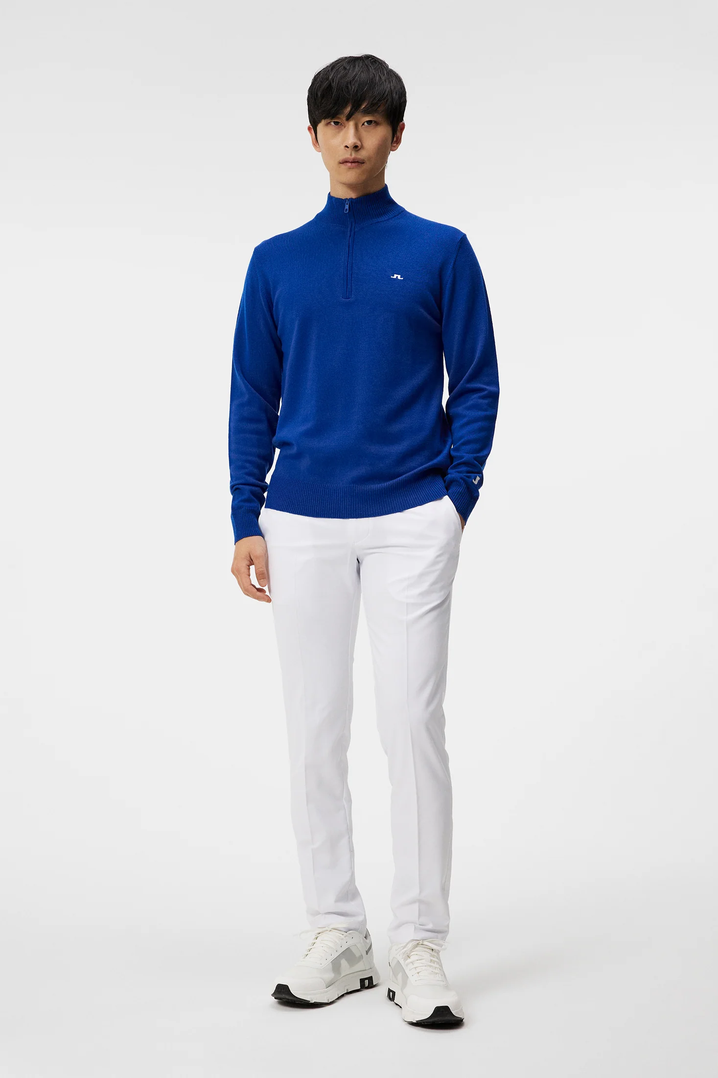 Kian Zipped Sweater / Sodalite Blue - Image 4
