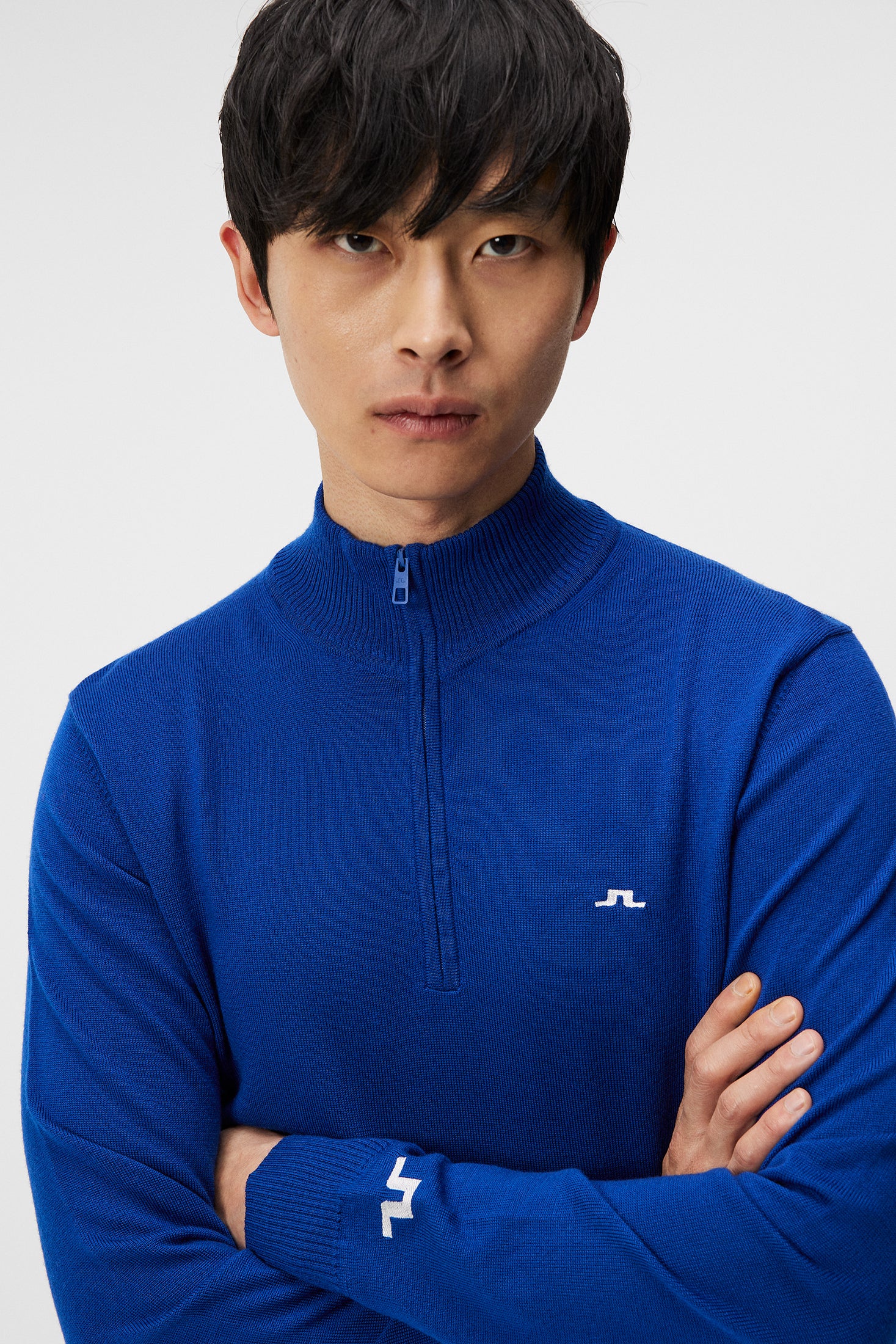 Kian Zipped Sweater / Sodalite Blue - Image 5