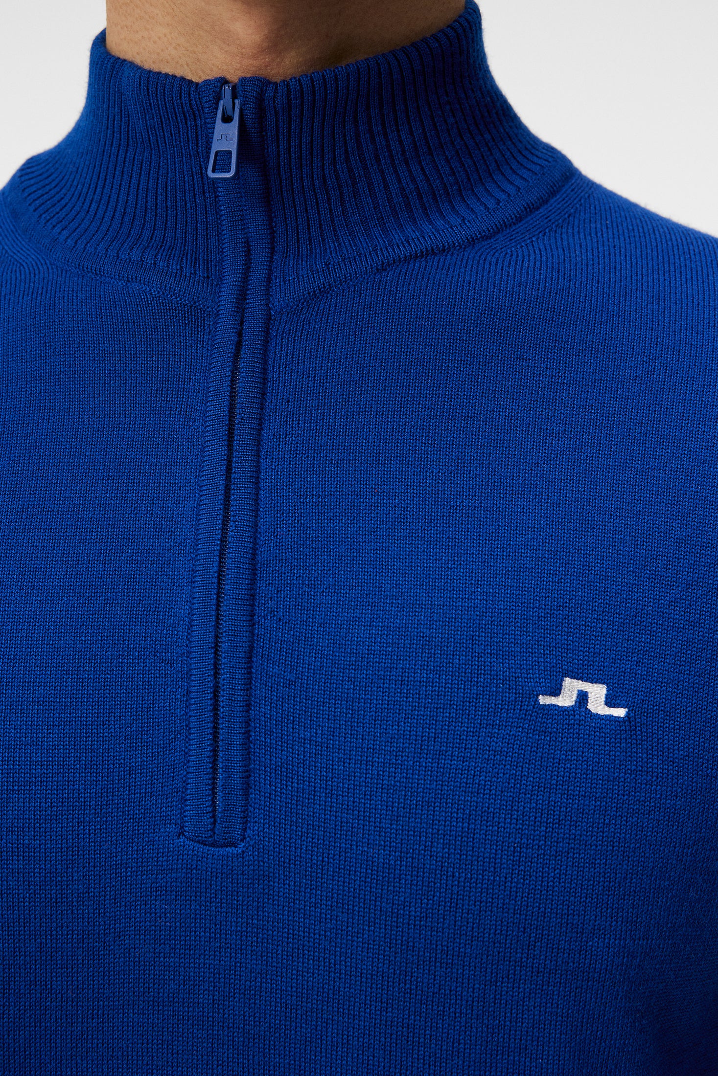 Kian Zipped Sweater / Sodalite Blue - Image 6