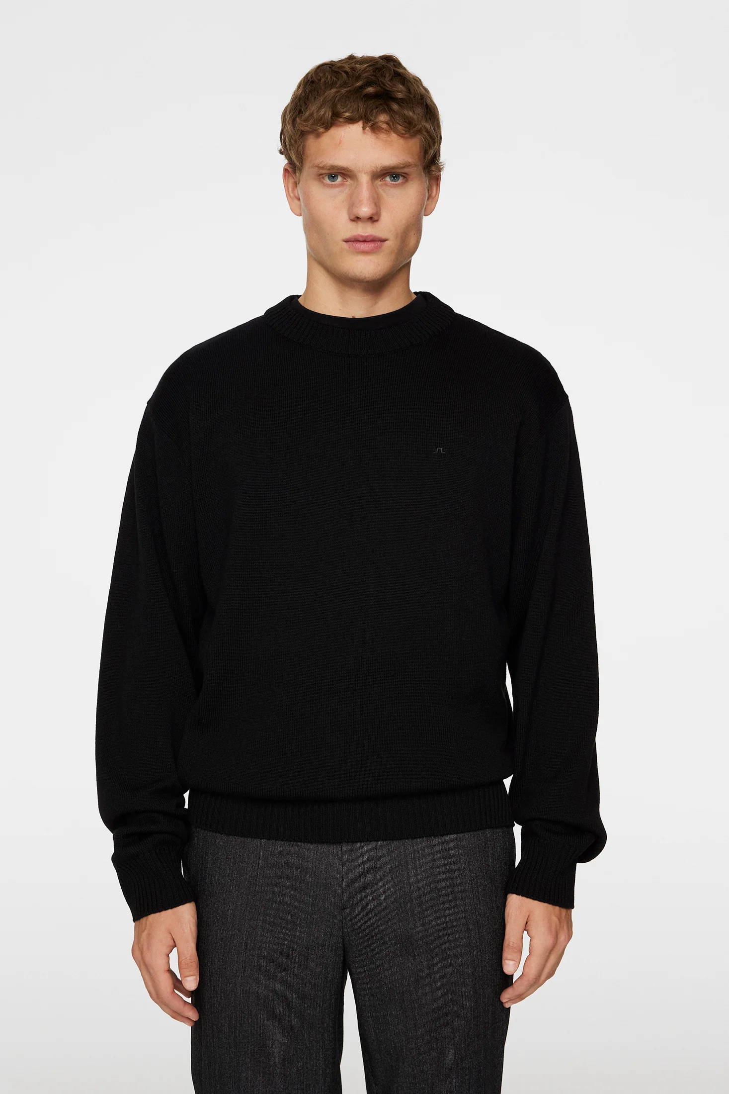Kino Merino Crew / Black - Image 2