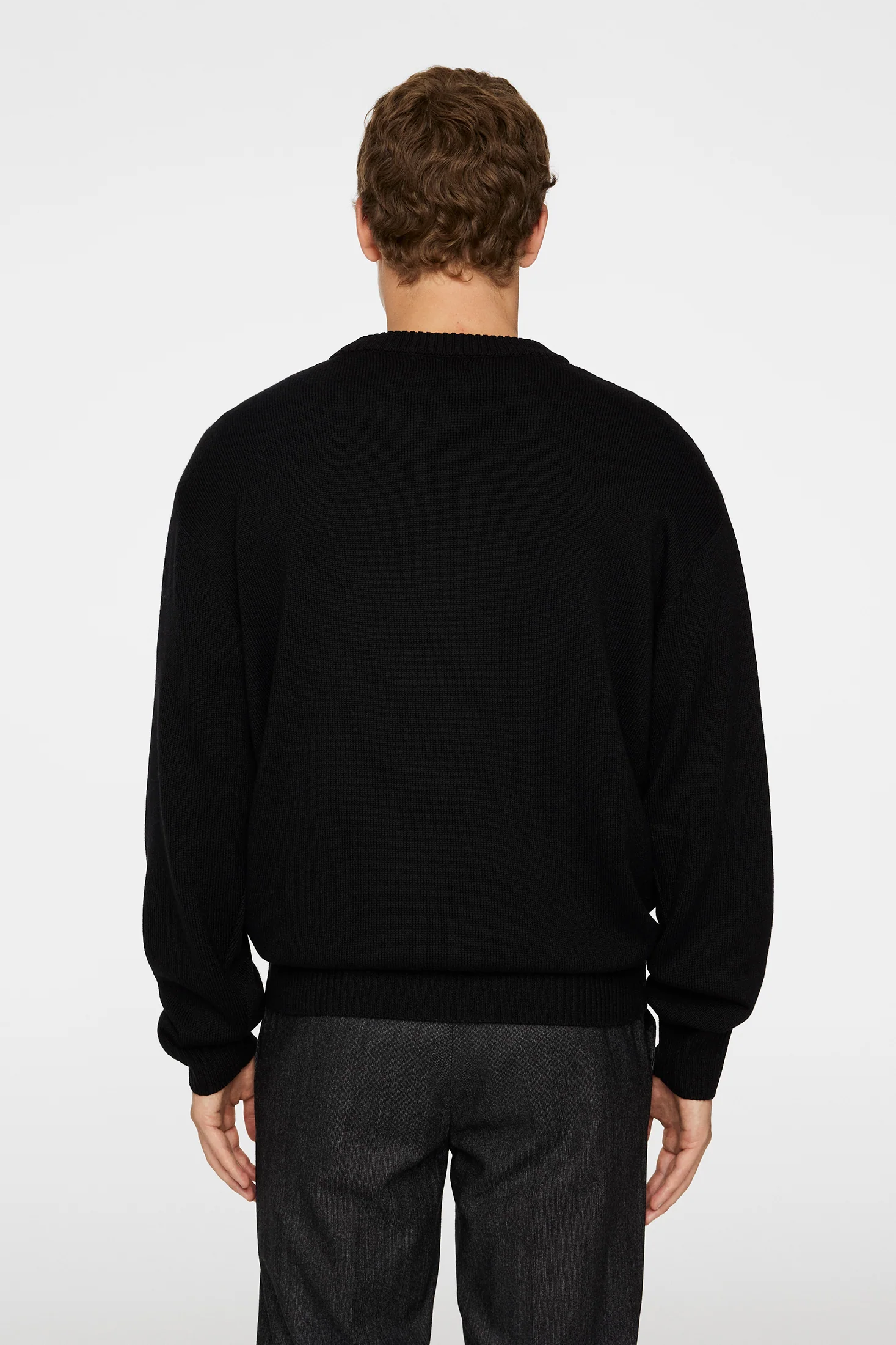 Kino Merino Crew / Black - Image 3
