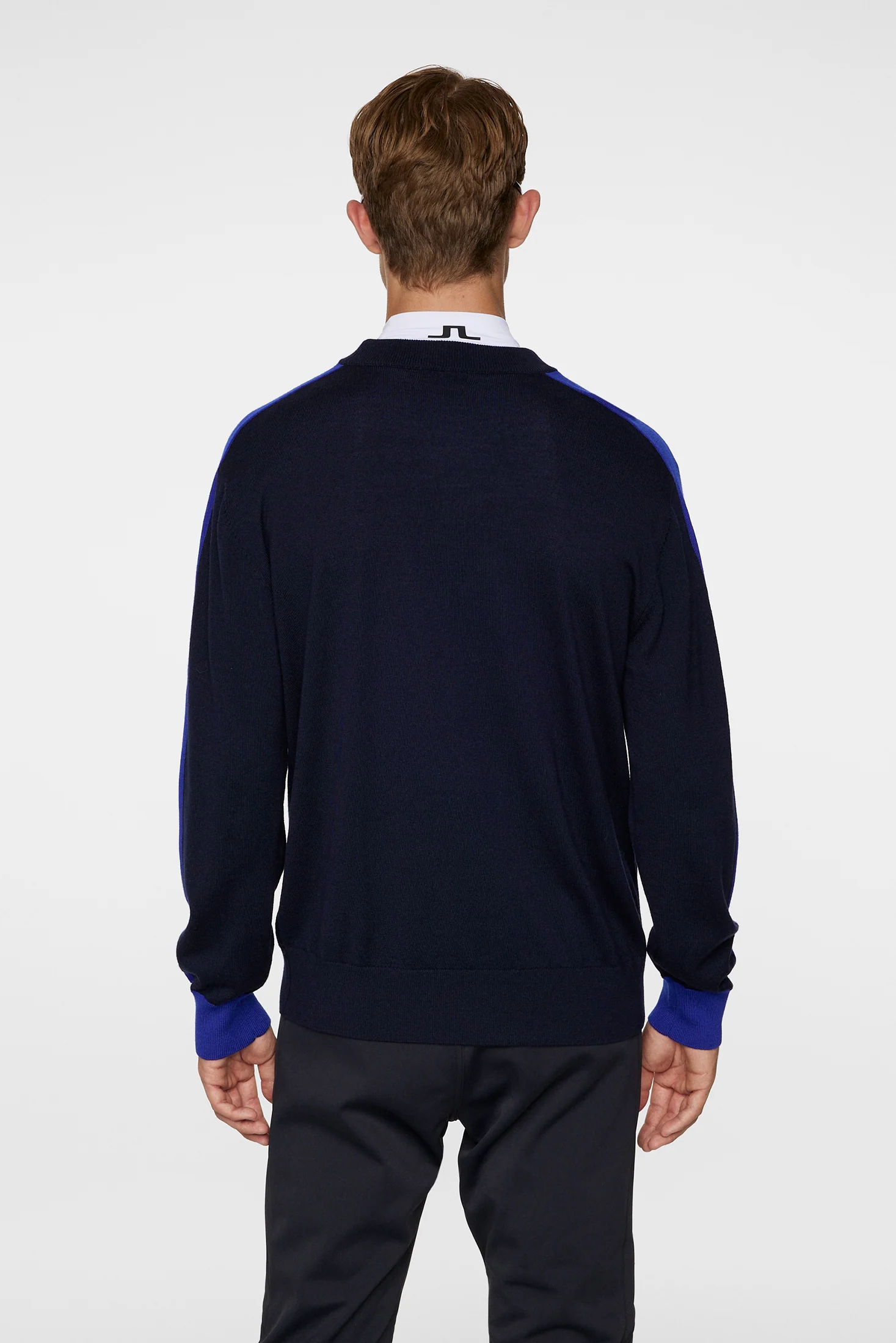 Kirby Knitted Sweater / JL Navy - Image 3