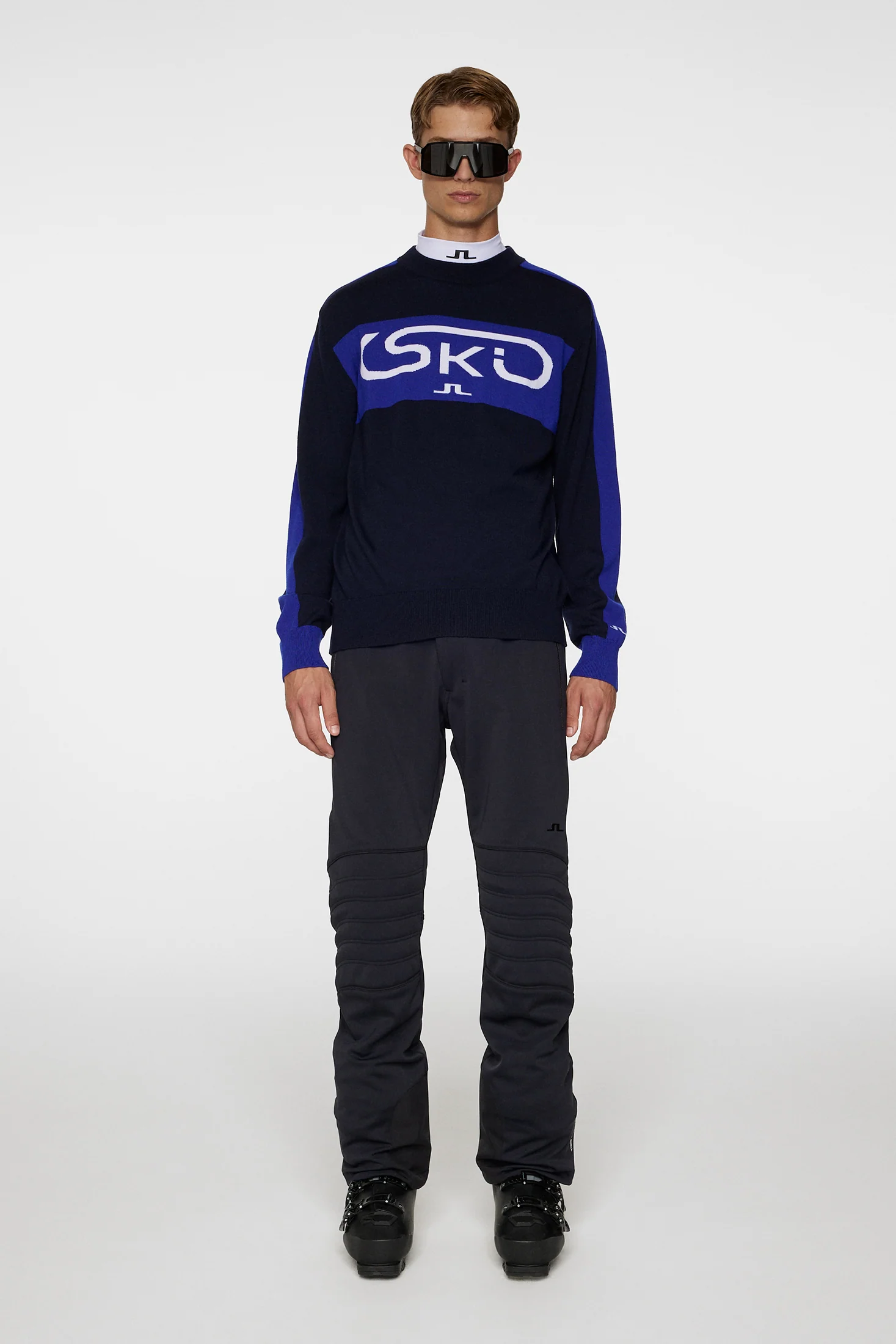 Kirby Knitted Sweater / JL Navy - Image 4