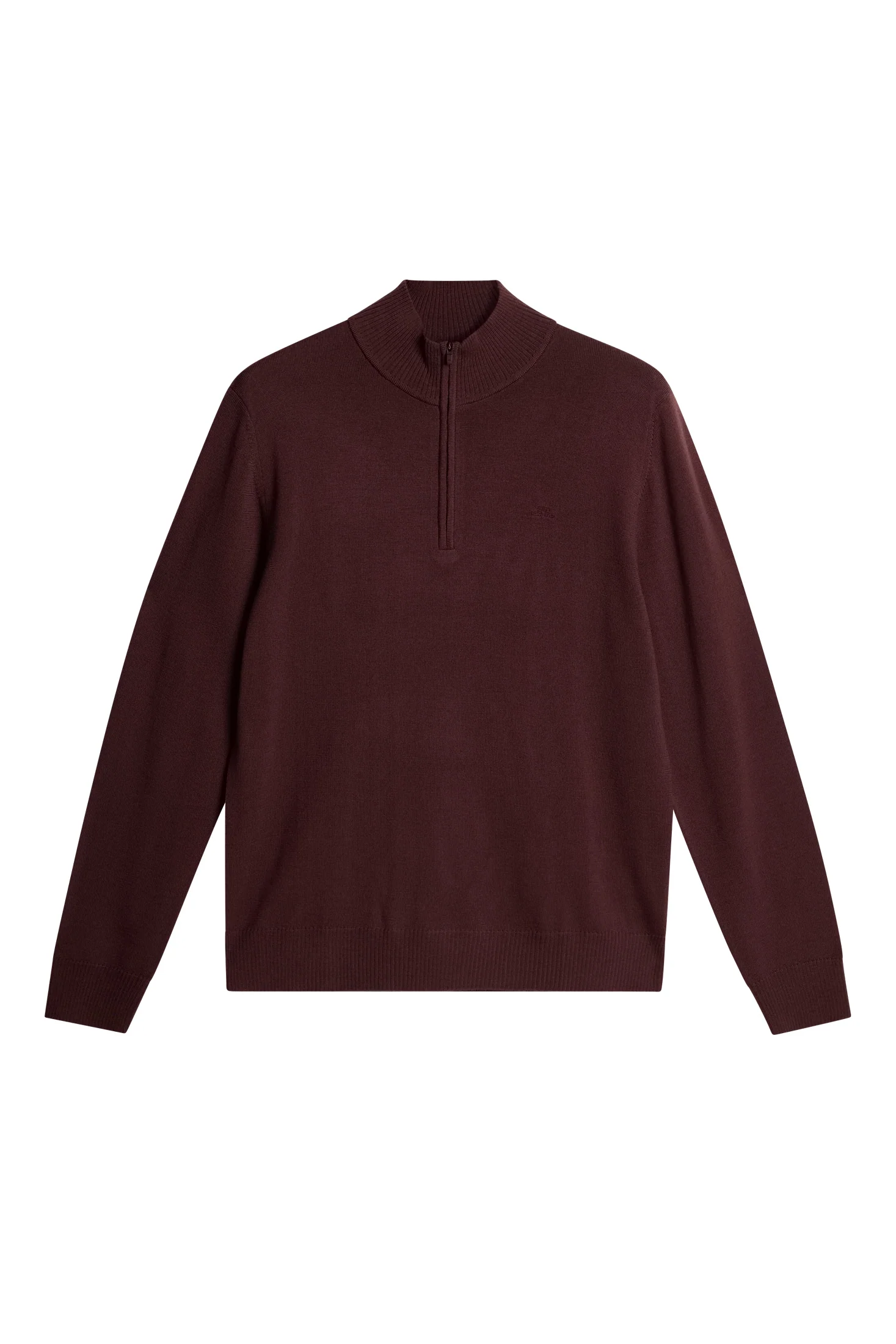 Kiyan Merino Quarter Zip / Huckleberry