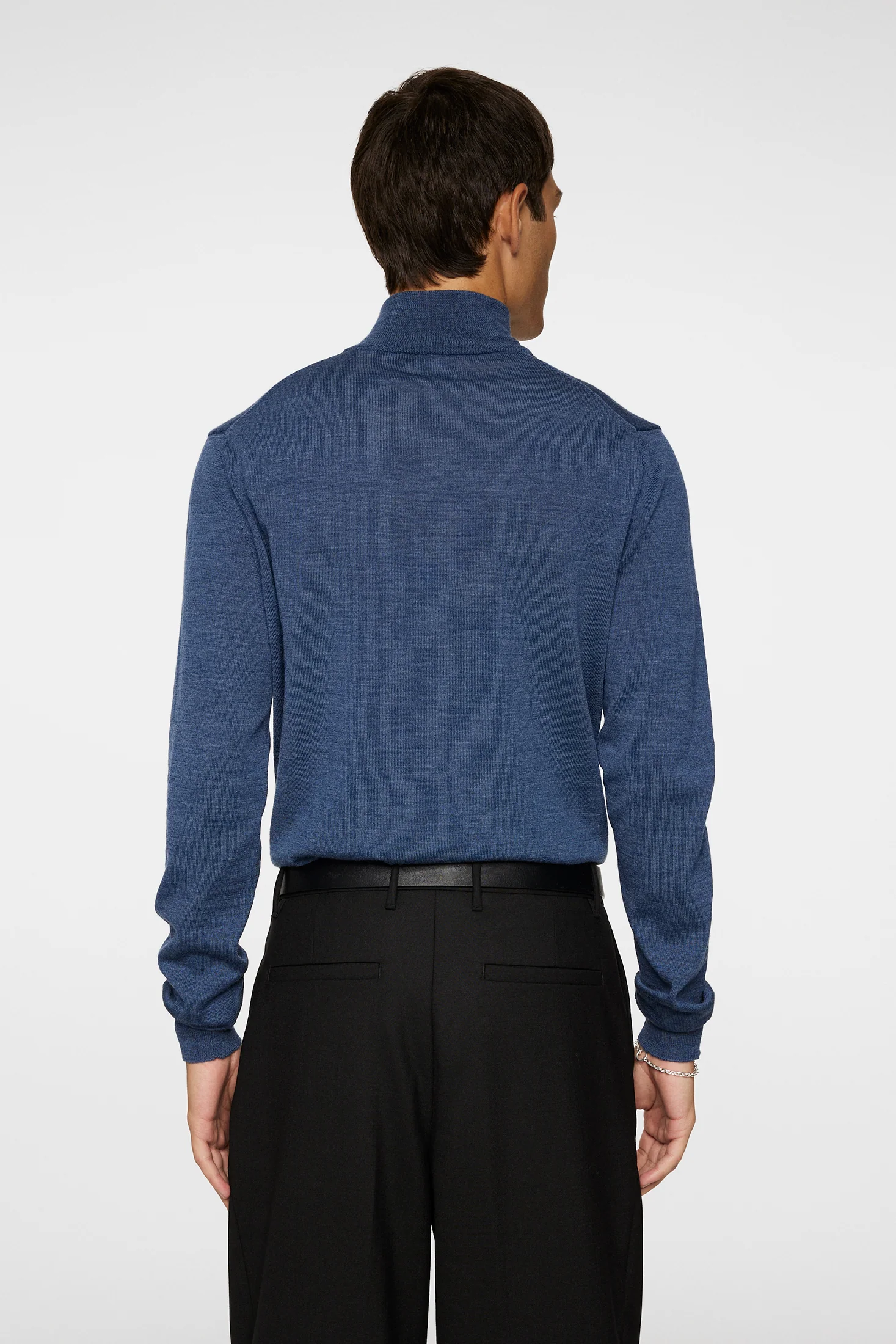 Kiyan Merino Quarter Zip / Key Largo Melange - Image 4