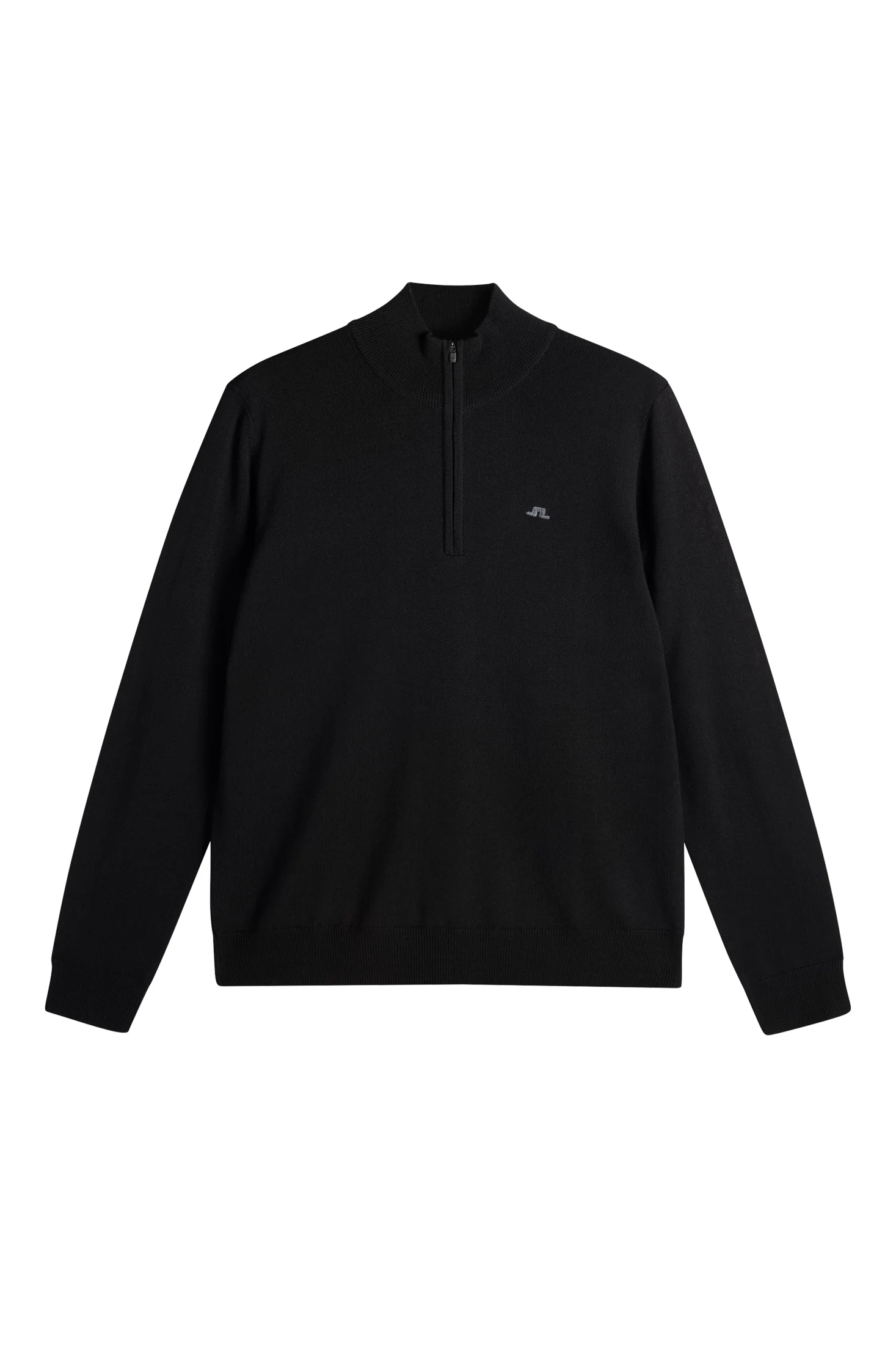 Kiyan Quarter Zip Sweater / Black