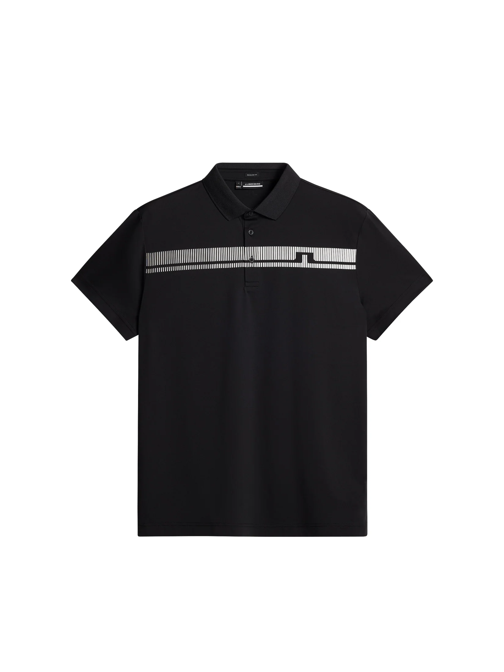 Klas Regular Fit Golf Polo / Black
