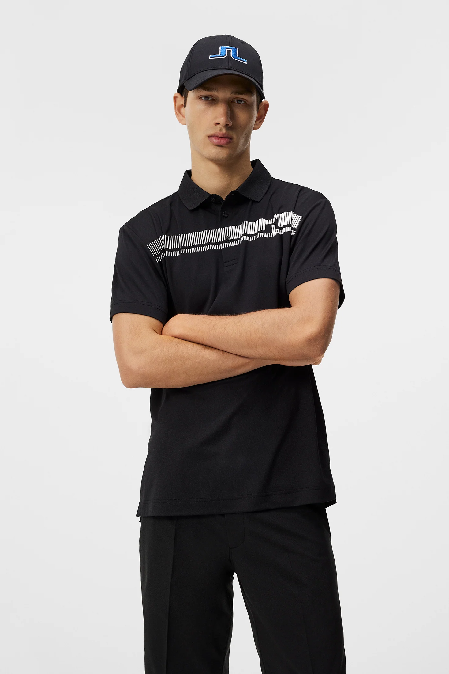 Klas Regular Fit Golf Polo / Black - Image 2