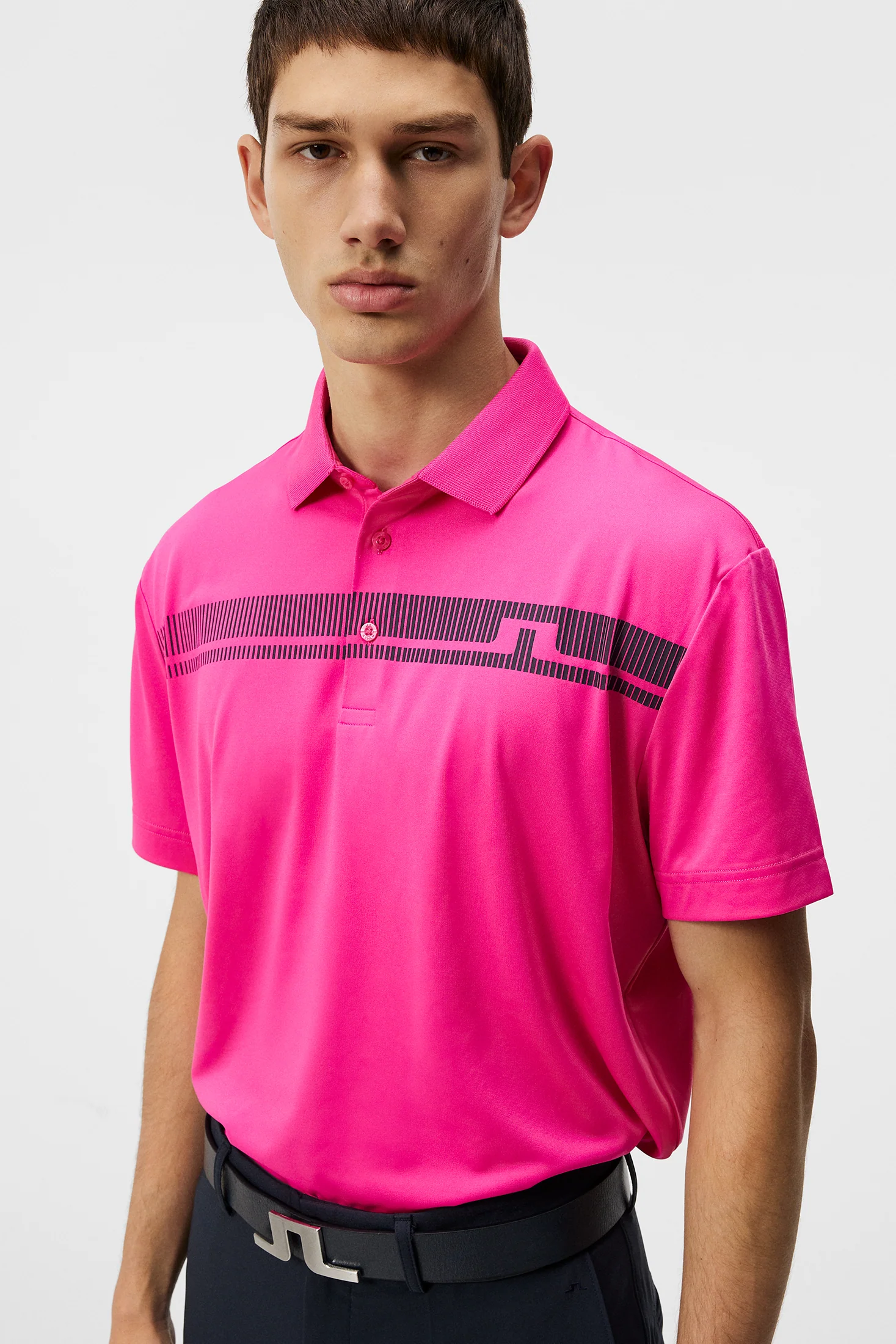 Klas Regular Fit Golf Polo / Fuchsia Purple - Image 5