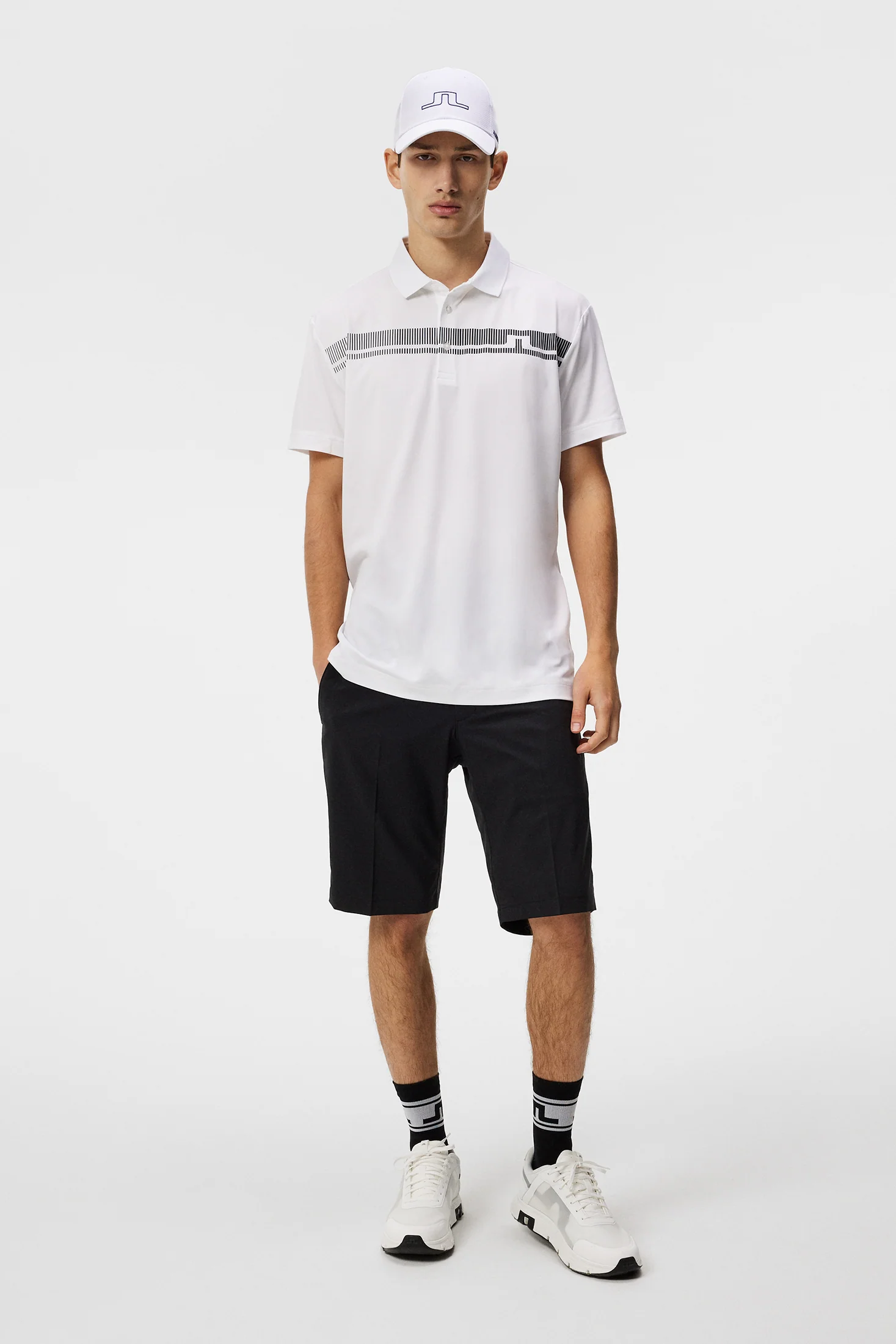 Klas Regular Fit Golf Polo / White - Image 4
