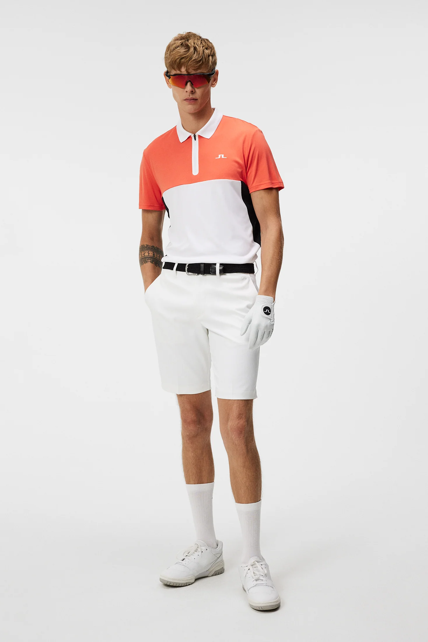 Kohen Reg Fit Polo / Hot Coral - Image 4