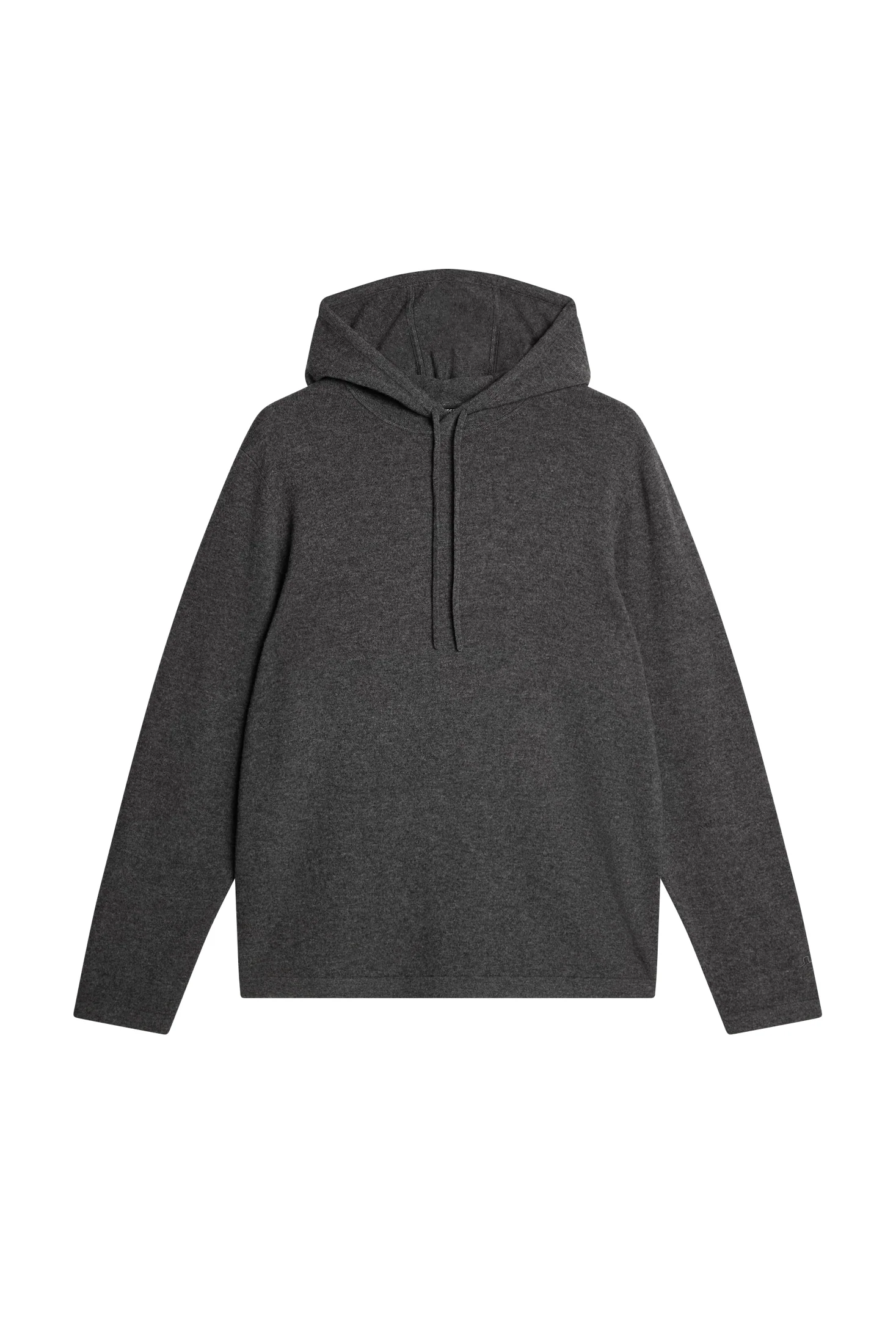 Kolton Cashmere Hoodie / Dark Grey Melange
