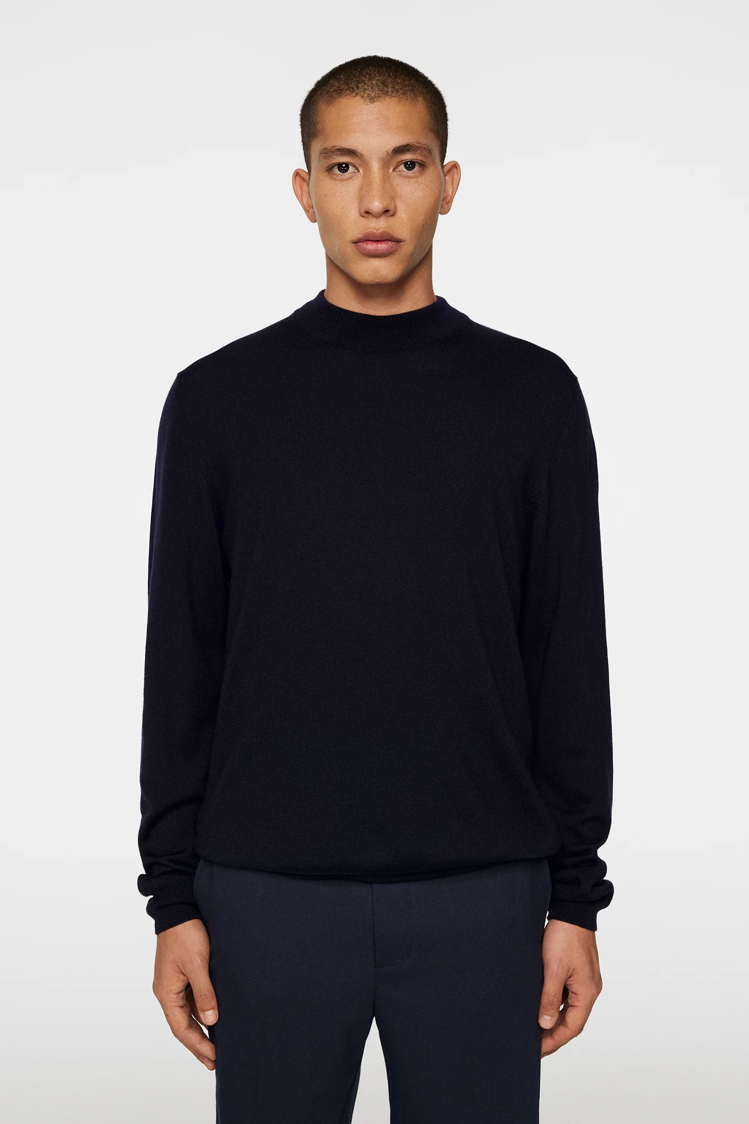 Korman Merino Turtle Neck / JL Navy - Image 2