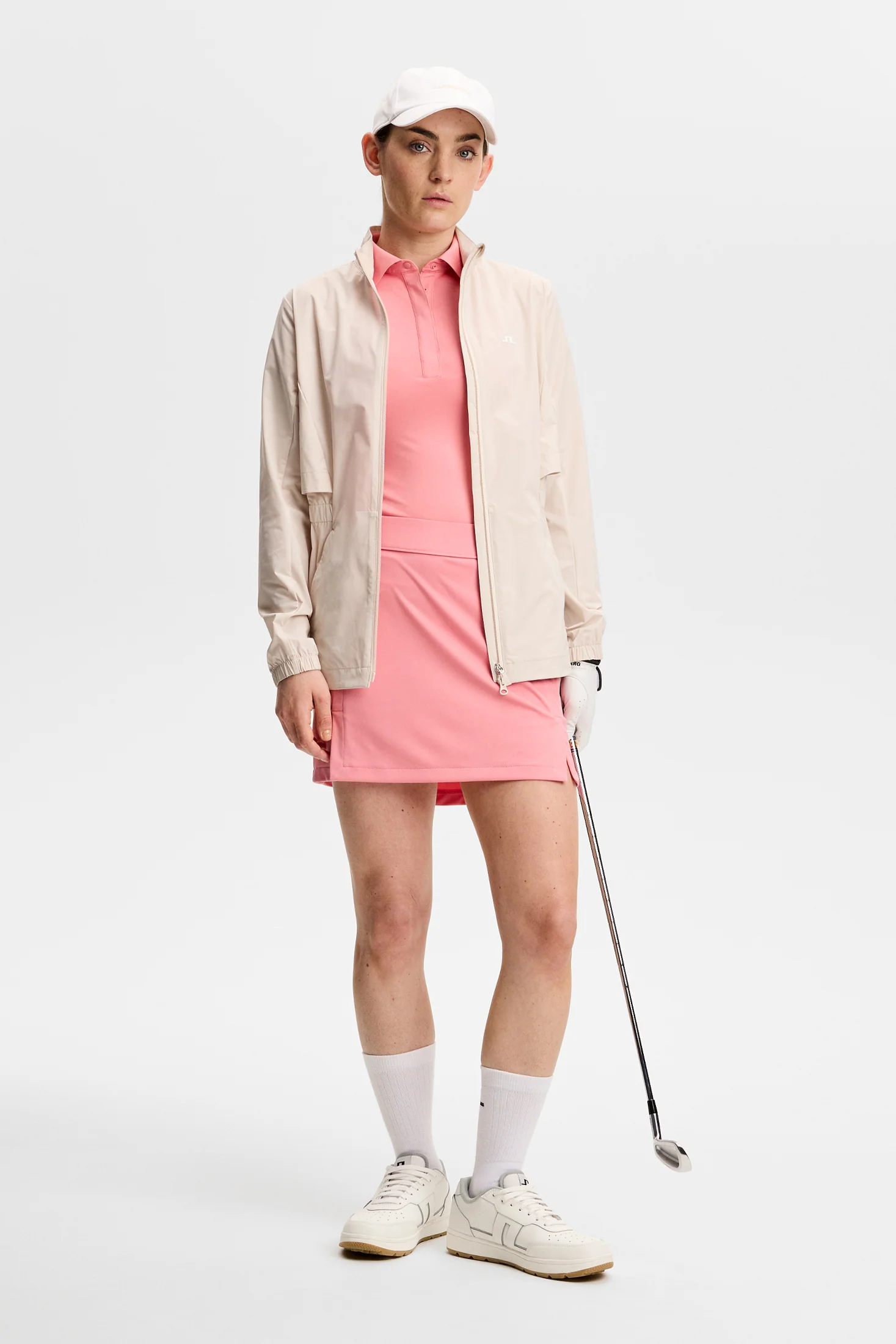 Krissi Sleeveless Polo / Flamingo Plume - Image 4