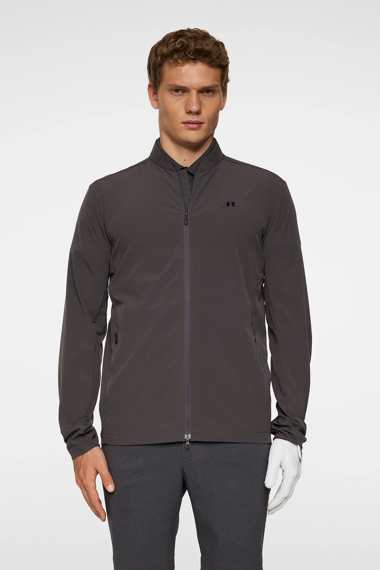 KV Hybrid Golf Jacket / Asphalt - Image 3