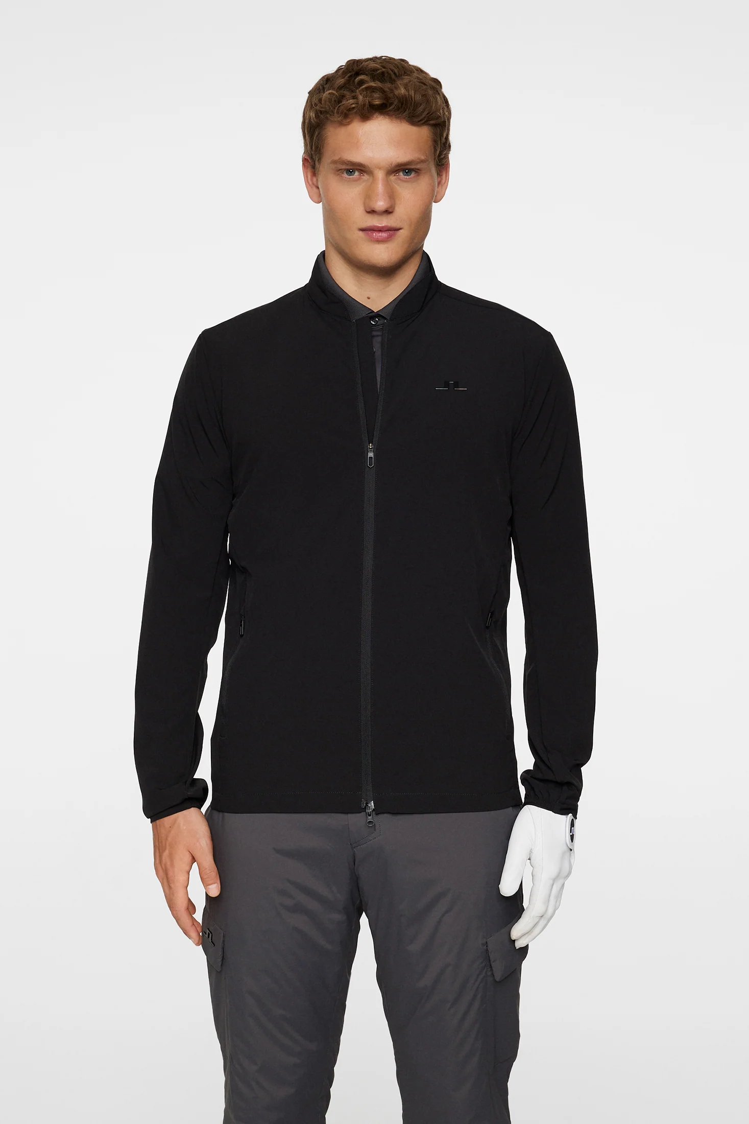 KV Hybrid Golf Jacket / Black - Image 2