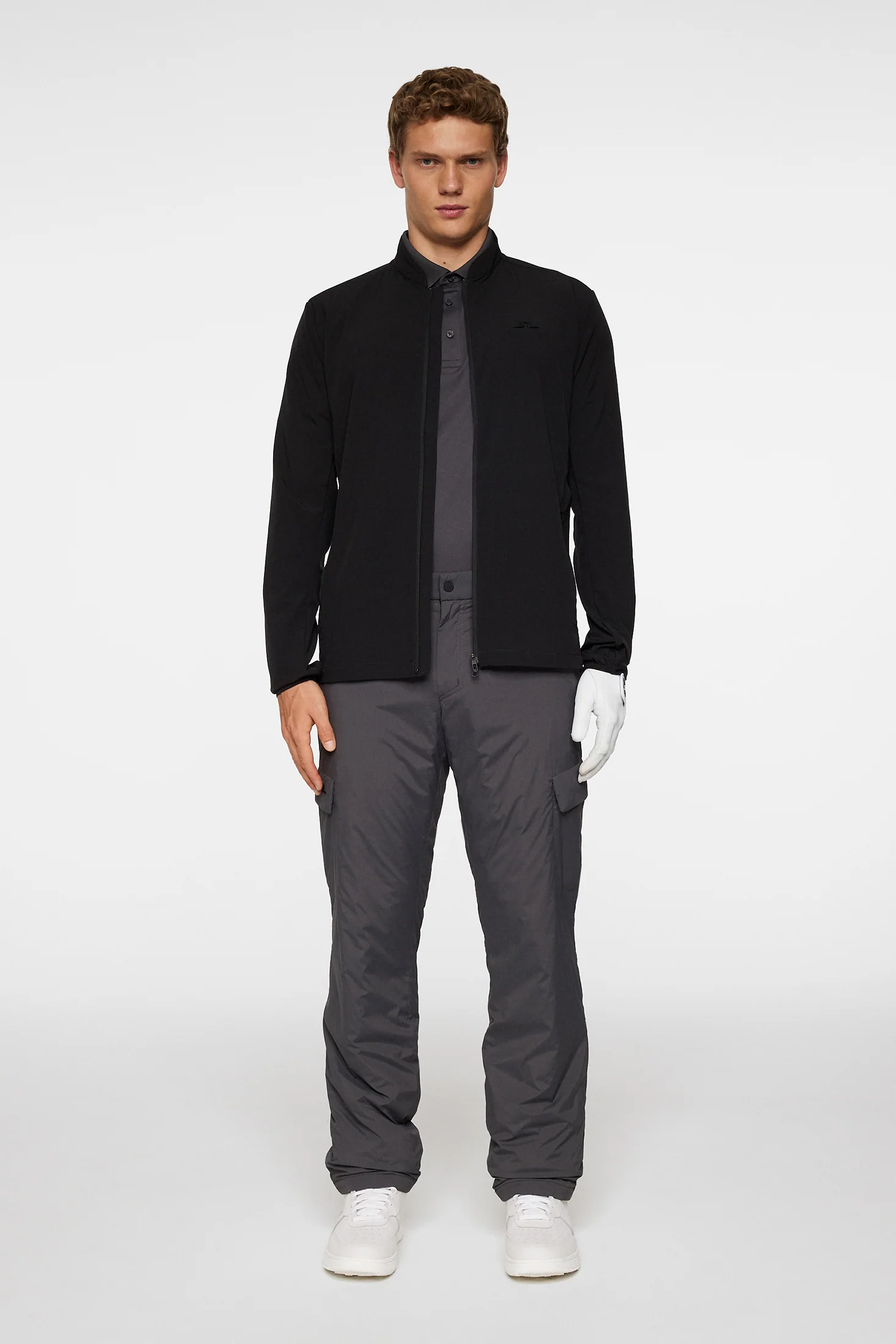 KV Hybrid Golf Jacket / Black - Image 4