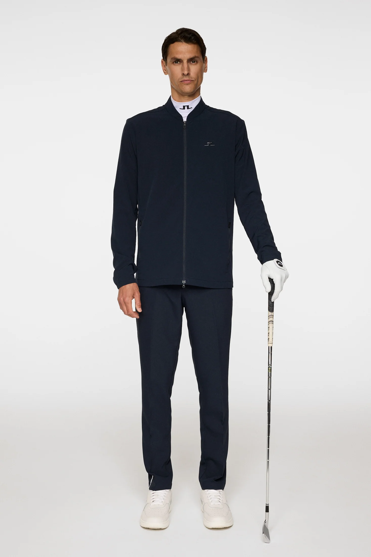 KV Hybrid Golf Jacket / JL Navy - Image 5