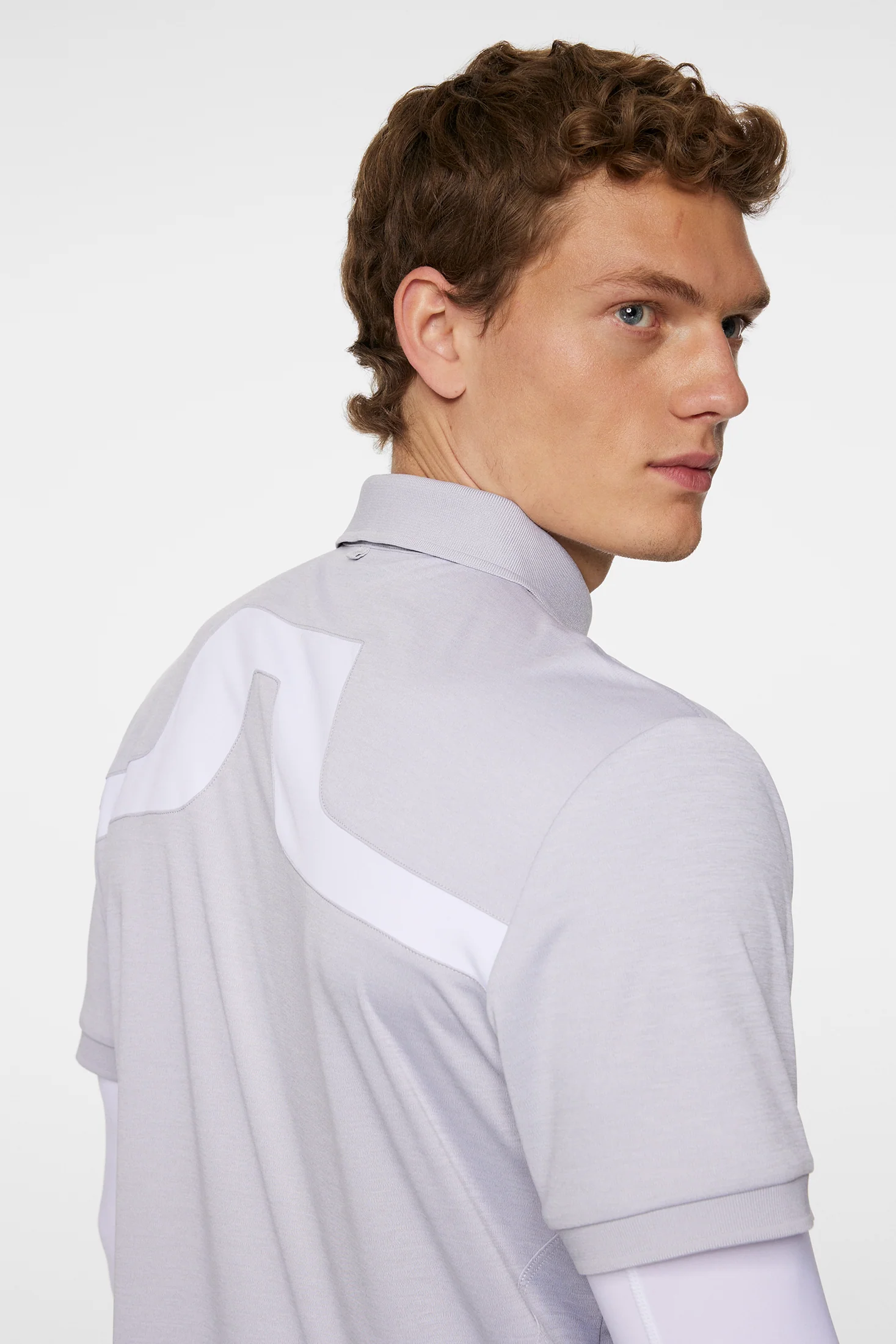 KV Polo / Light Grey Melange - Image 6