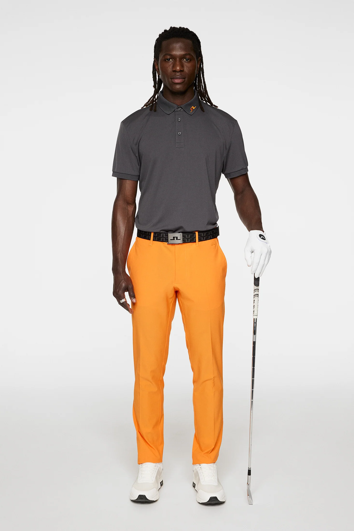 KV Regular Fit Polo / Asphalt - Image 5