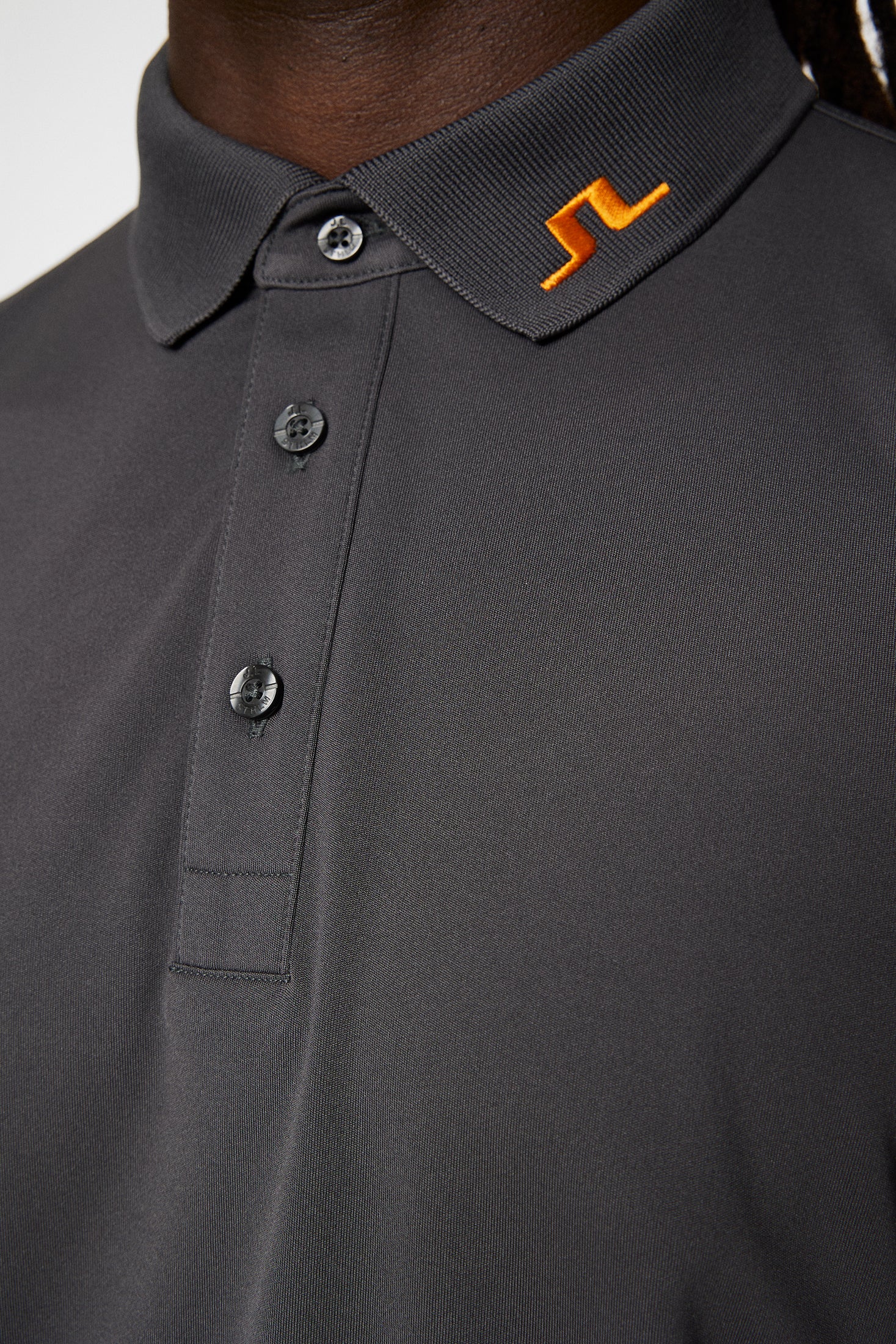 KV Regular Fit Polo / Asphalt - Image 7