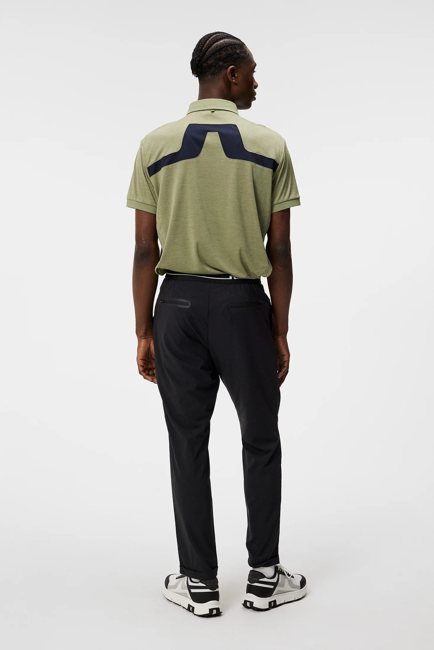 KV Regular Fit Polo / Deep Depths Melange - Image 4