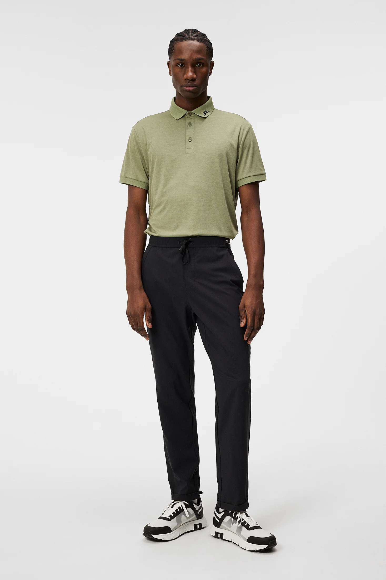 KV Regular Fit Polo / Deep Depths Melange - Image 5