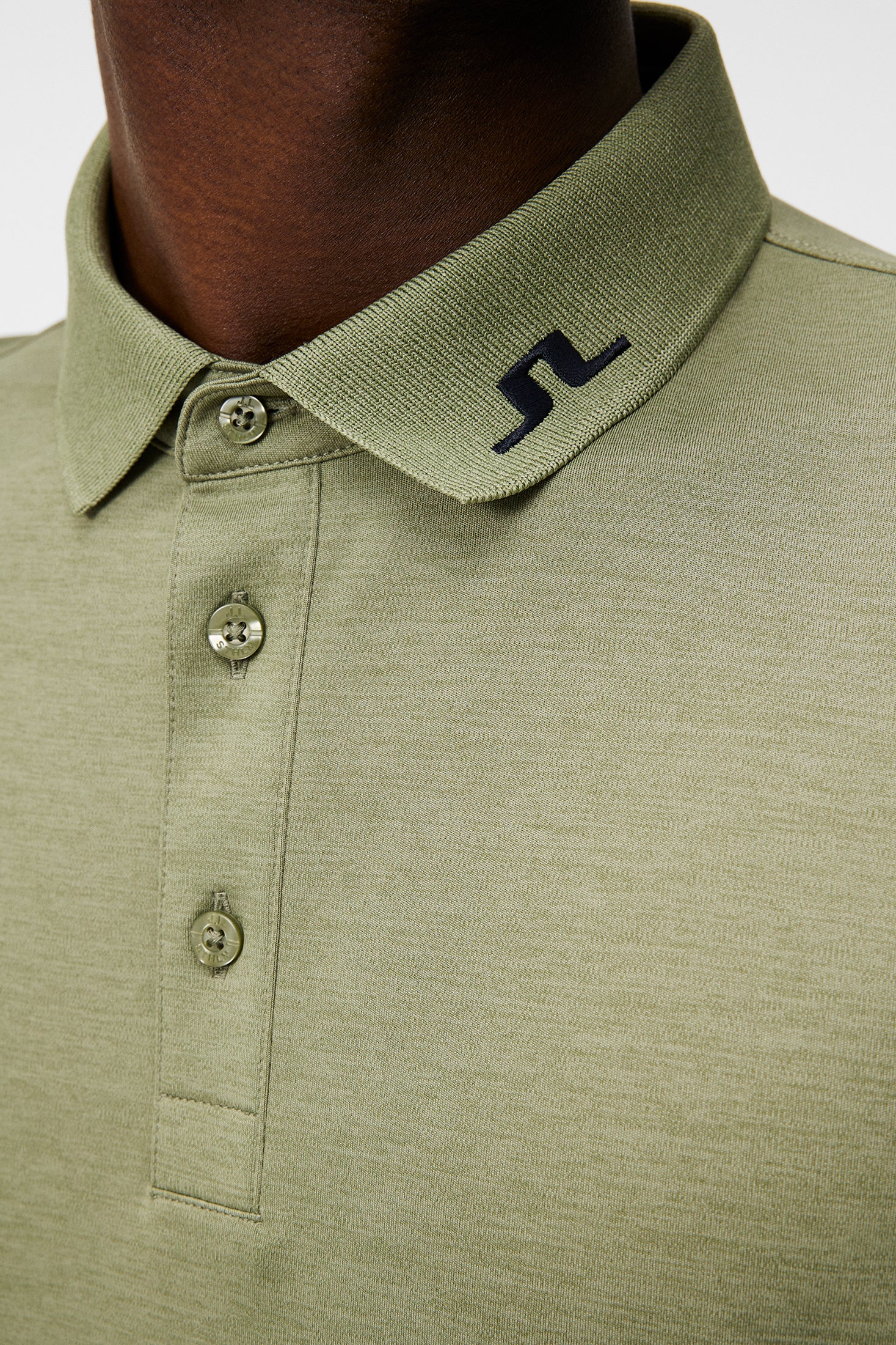KV Regular Fit Polo / Deep Depths Melange - Image 7