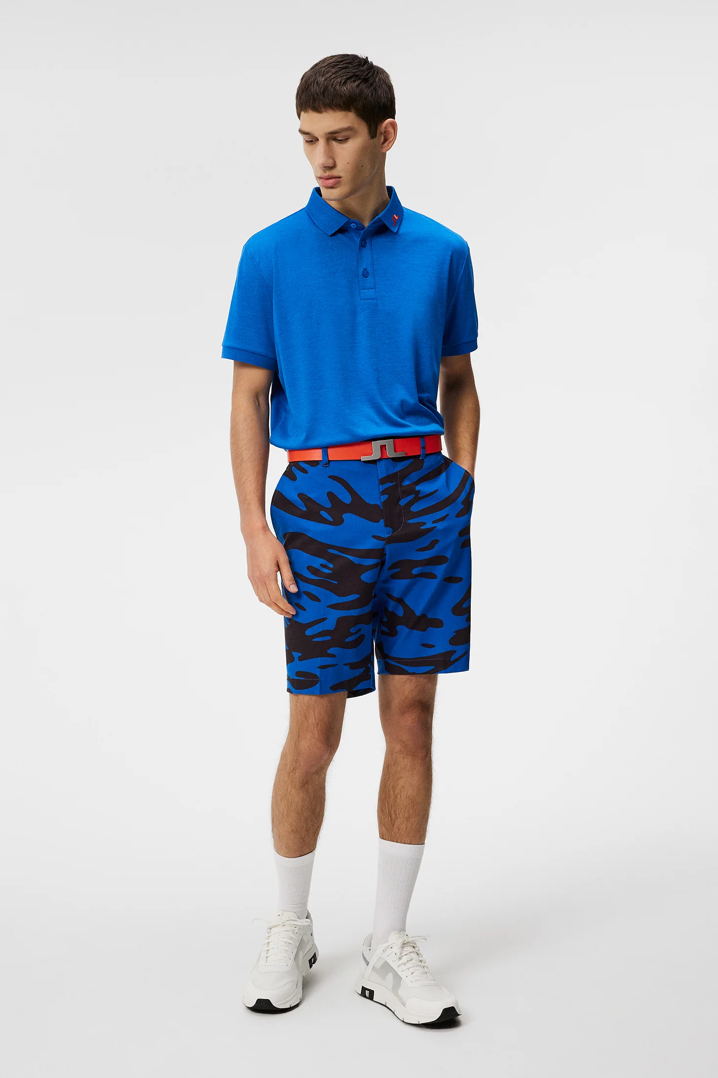 KV Regular Fit Polo / Nautical Blue Melange - Image 5