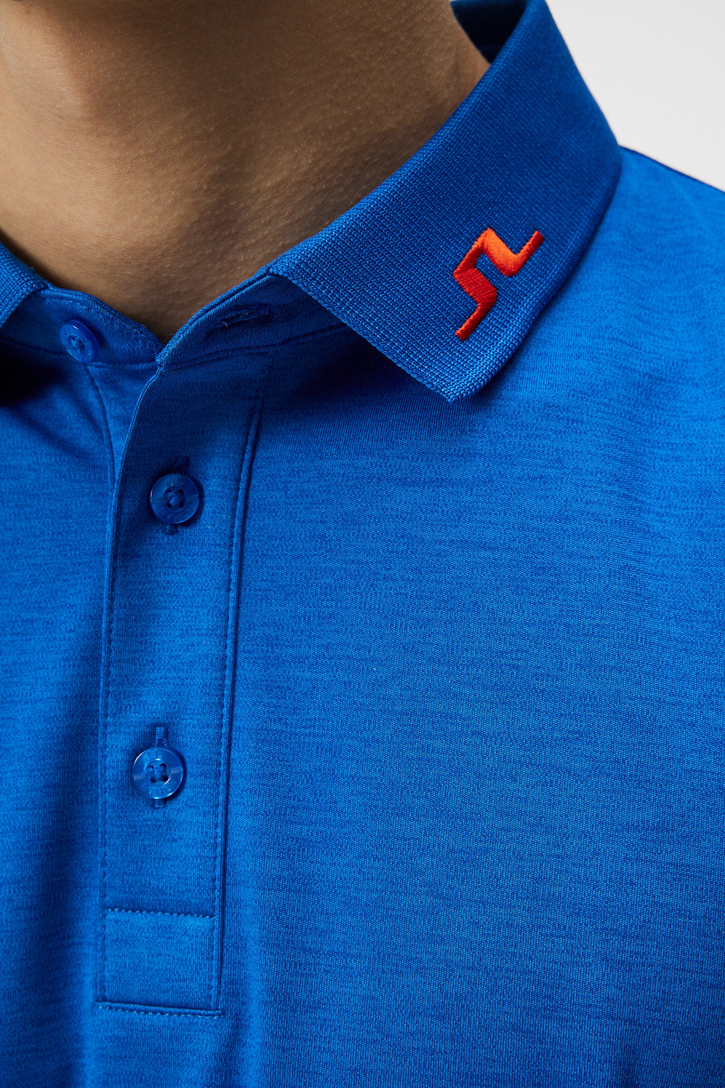 KV Regular Fit Polo / Nautical Blue Melange - Image 7