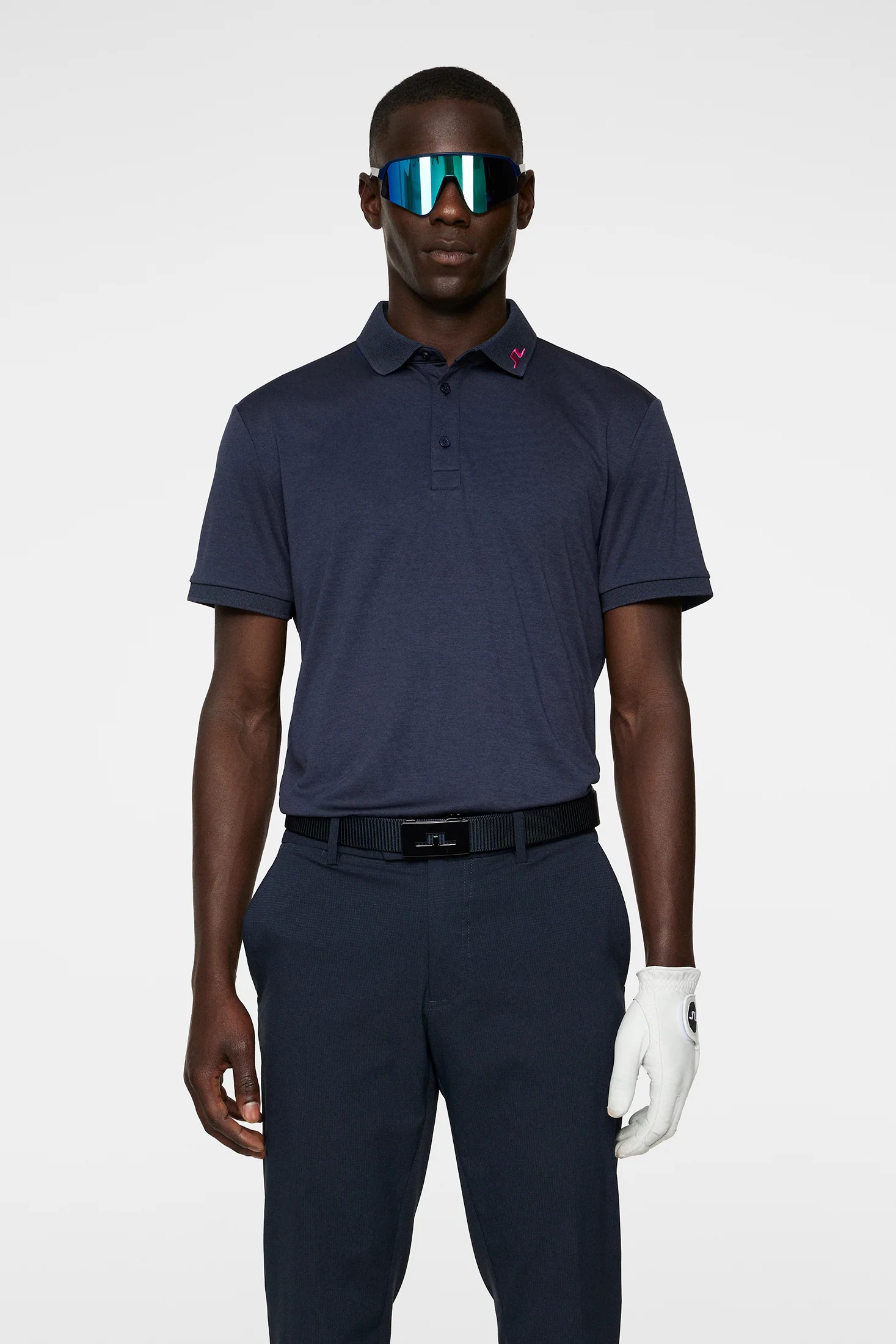 KV Regular Fit Polo / Navy Melange - Image 3
