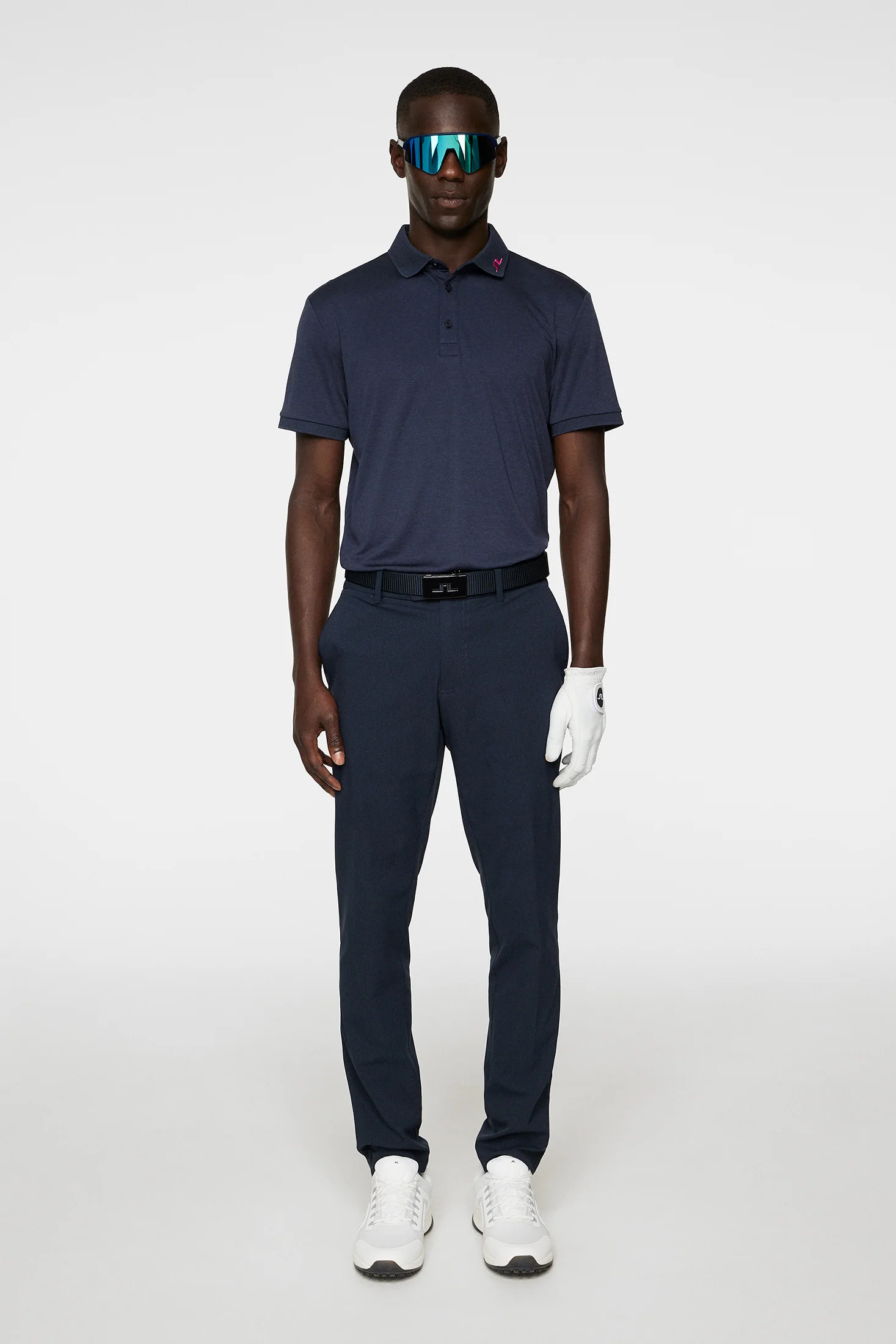 KV Regular Fit Polo / Navy Melange - Image 5