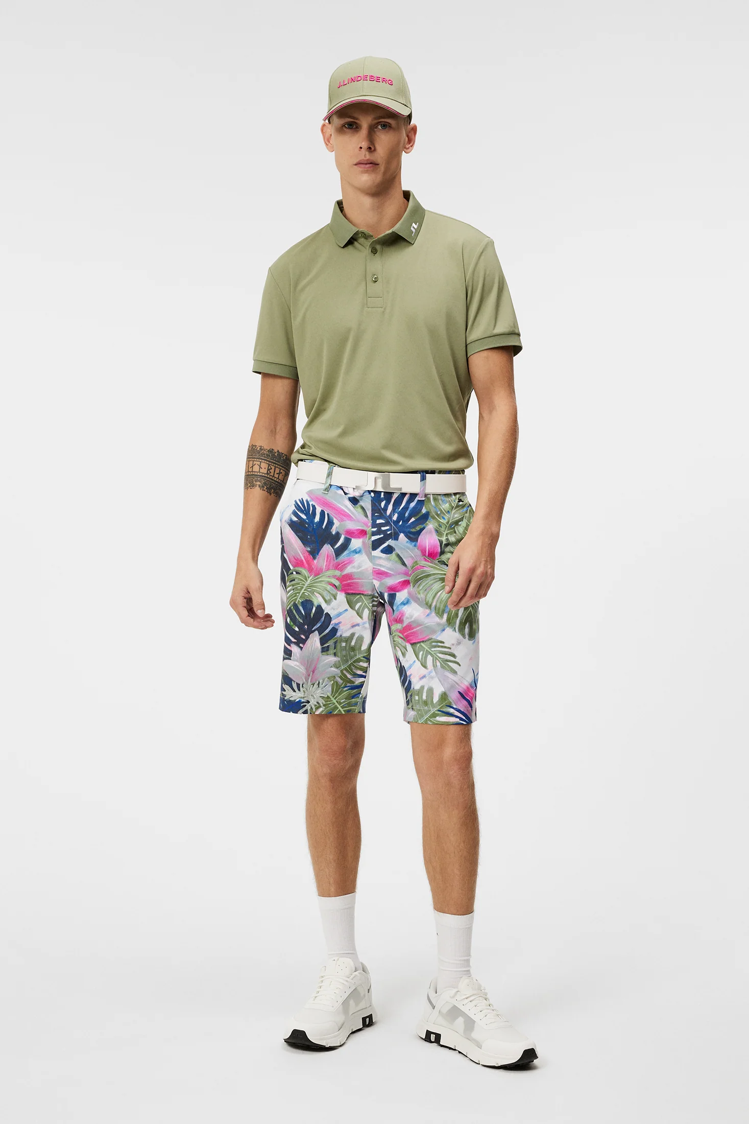 KV Regular Fit Print / Oil Green - Image 4