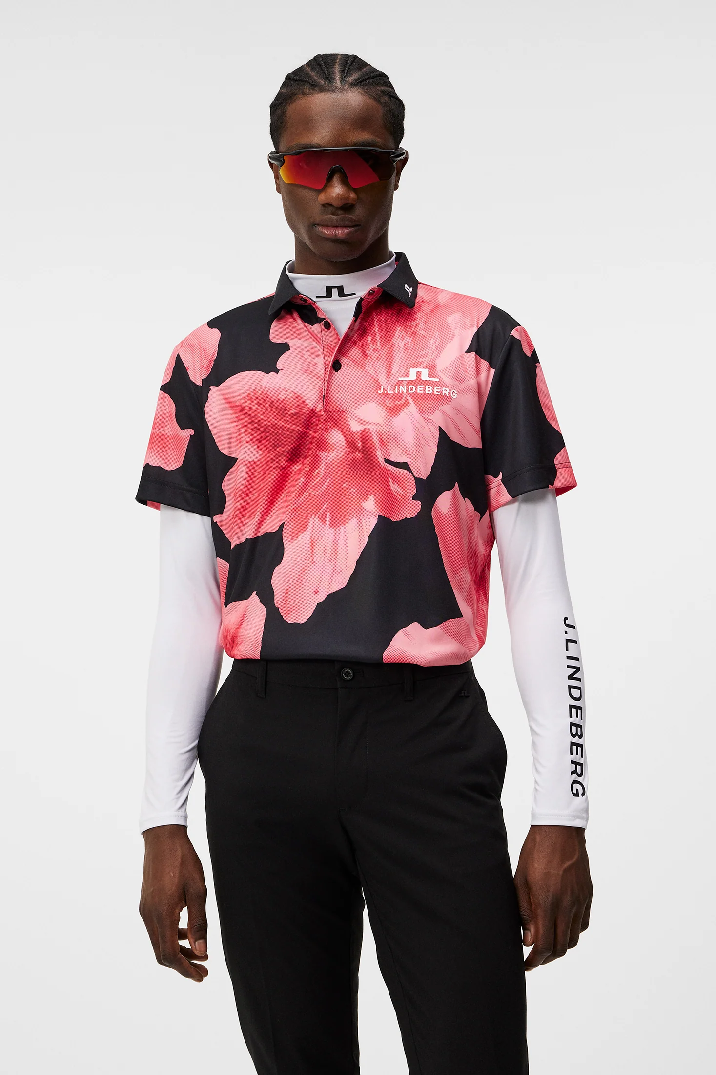KV Tour Golf Polo / Azalea - Image 3