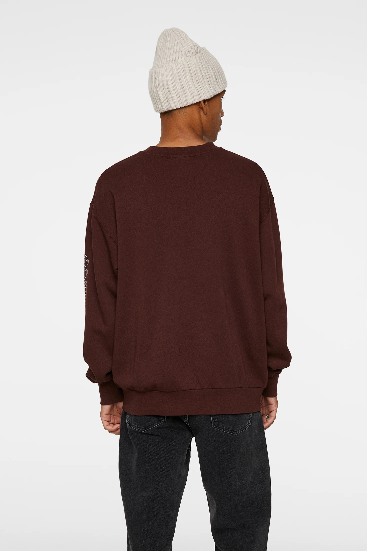 Kyzer Crew Neck / Bitter Chocolate - Image 3