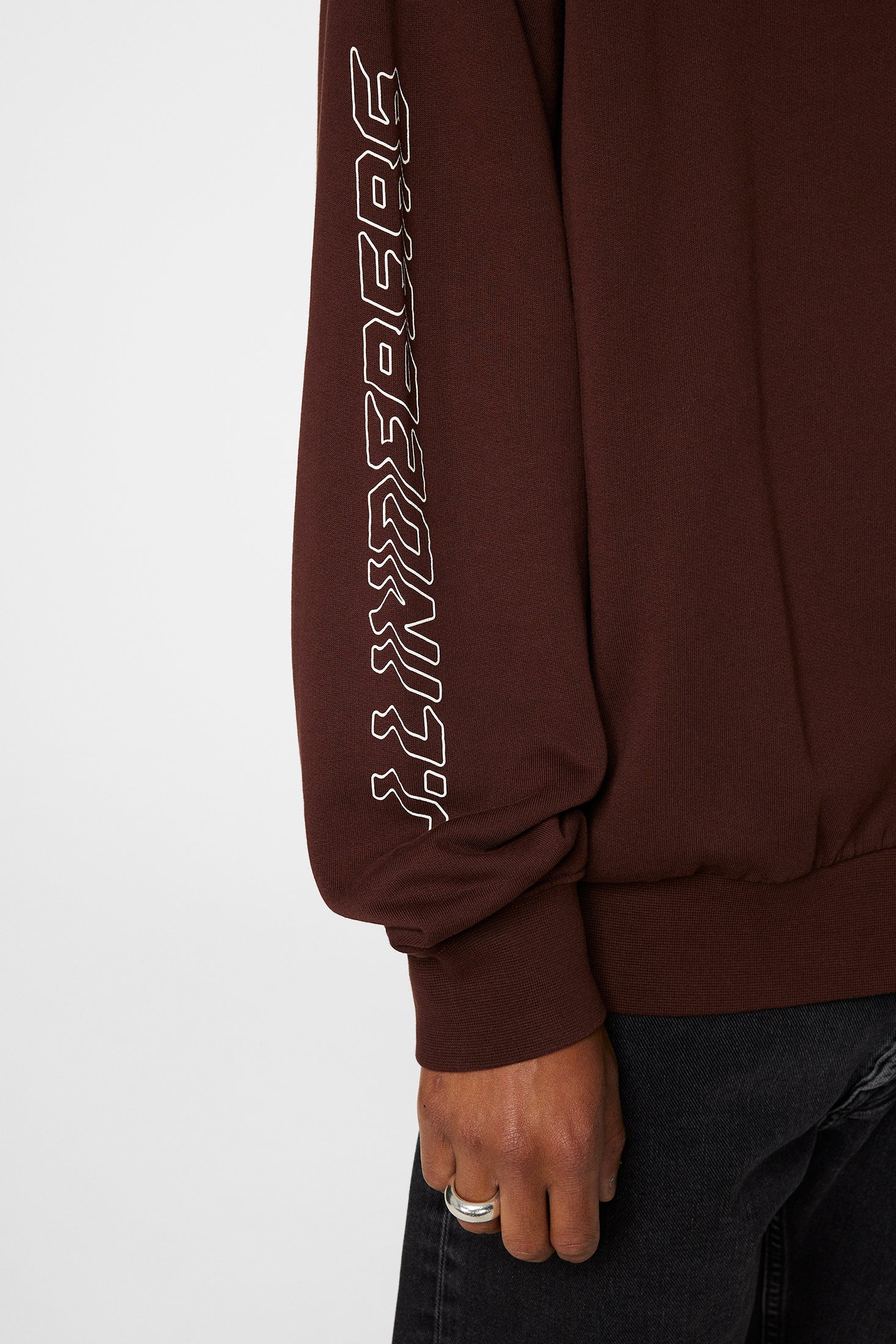 Kyzer Crew Neck / Bitter Chocolate - Image 6