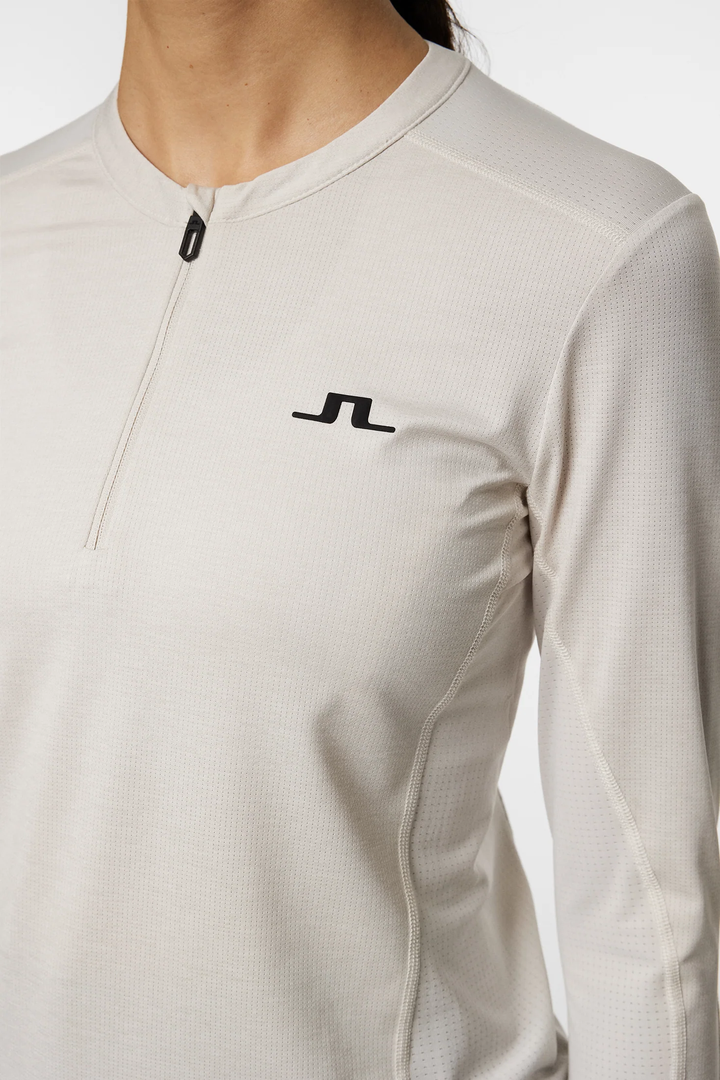 Landa LS T-shirt / Moonbeam Melange - Image 7