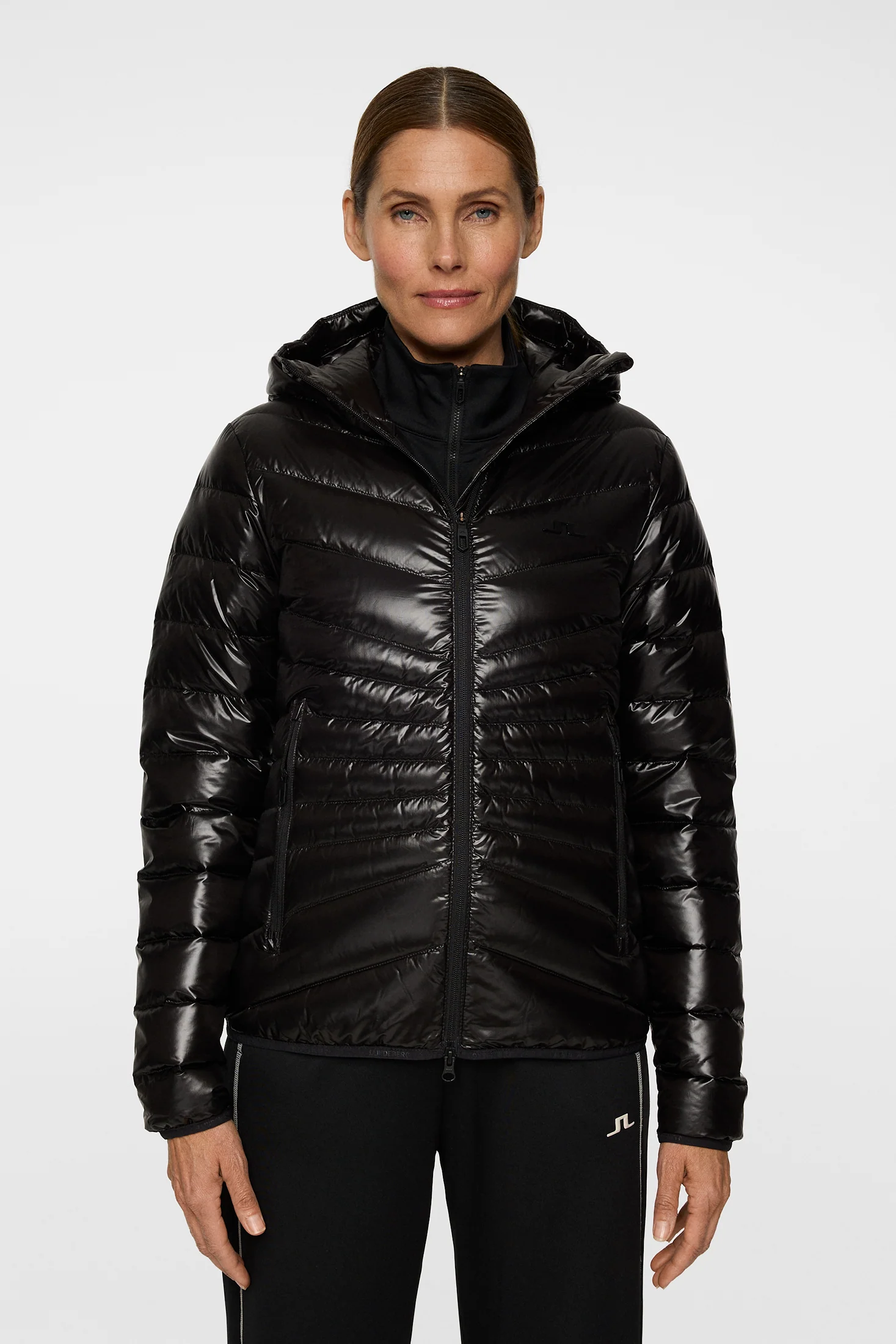 Lara Light Down Hood / Black - Image 2