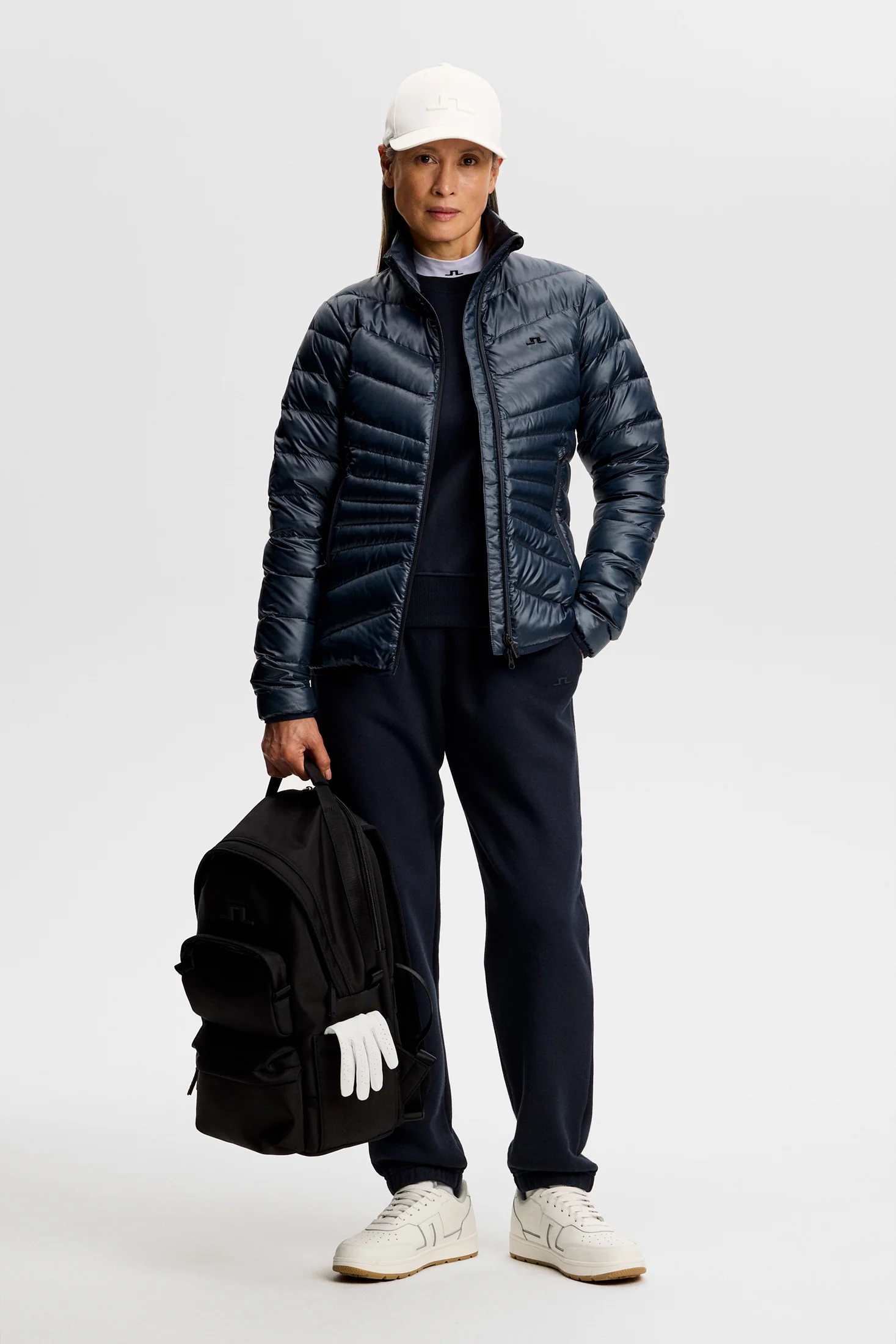 Lara Light Down Jacket / JL Navy - Image 4