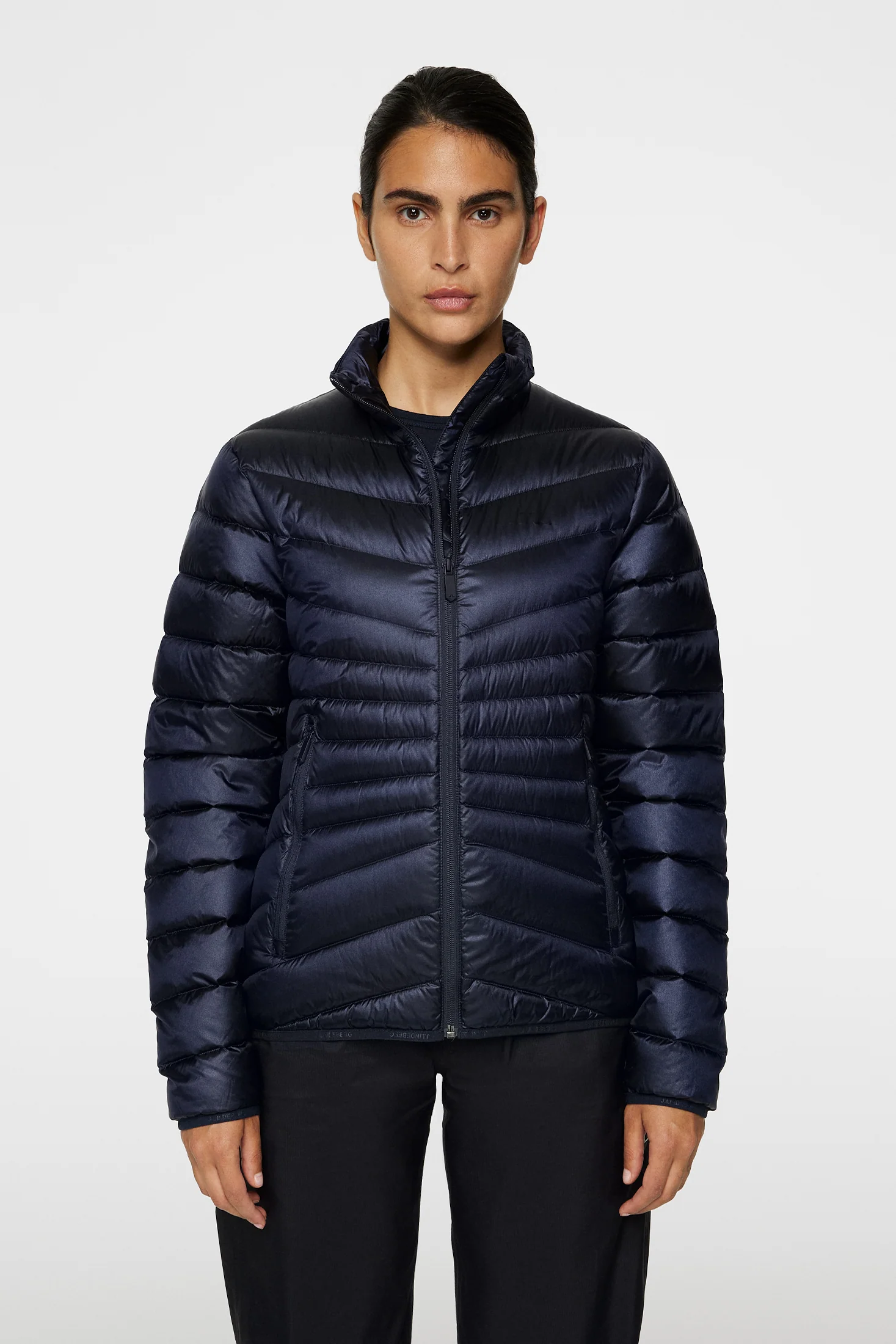 Lara Light Down Jacket / JL Navy - Image 2