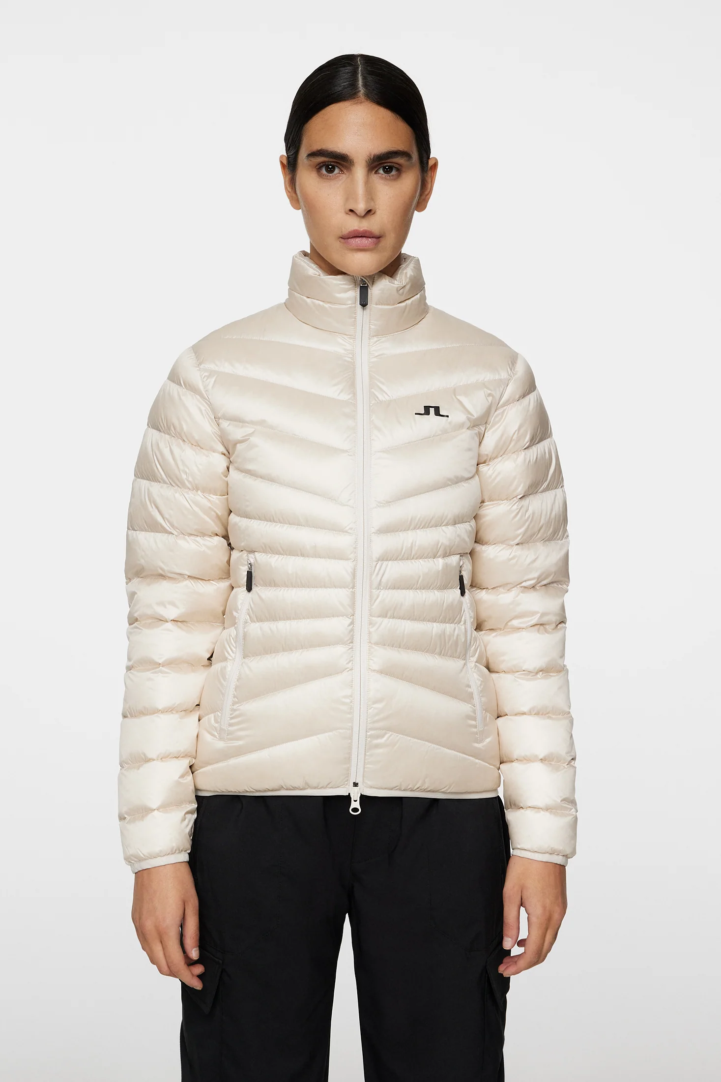 Lara Light Down Jacket / Moonbeam - Image 2