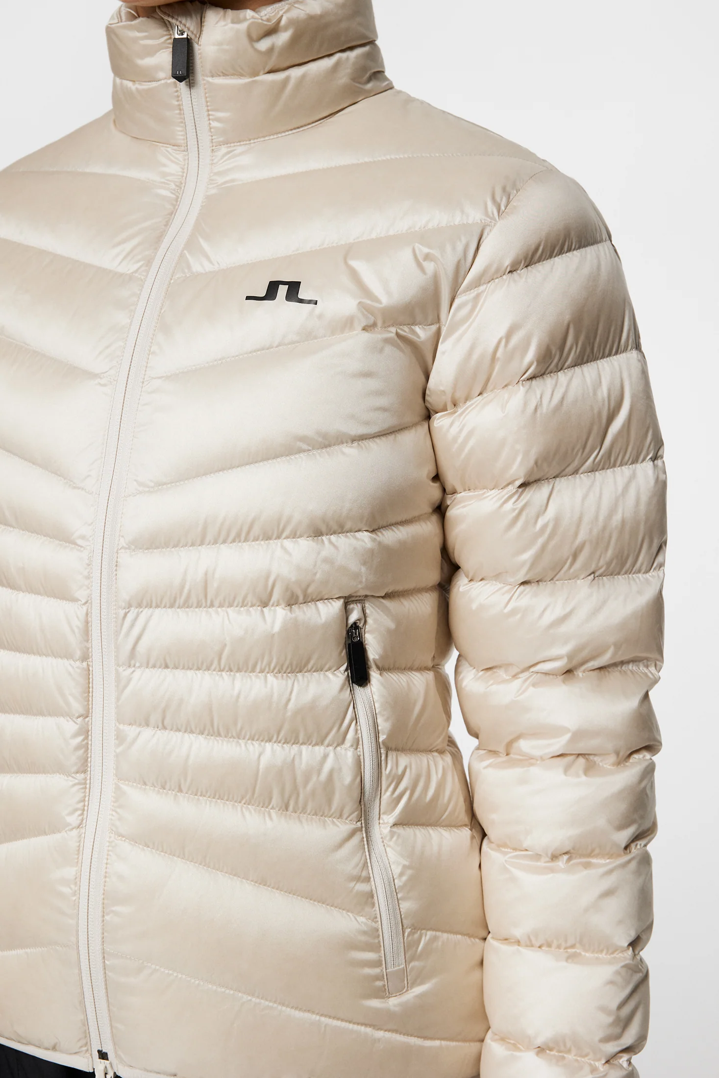 Lara Light Down Jacket / Moonbeam - Image 6