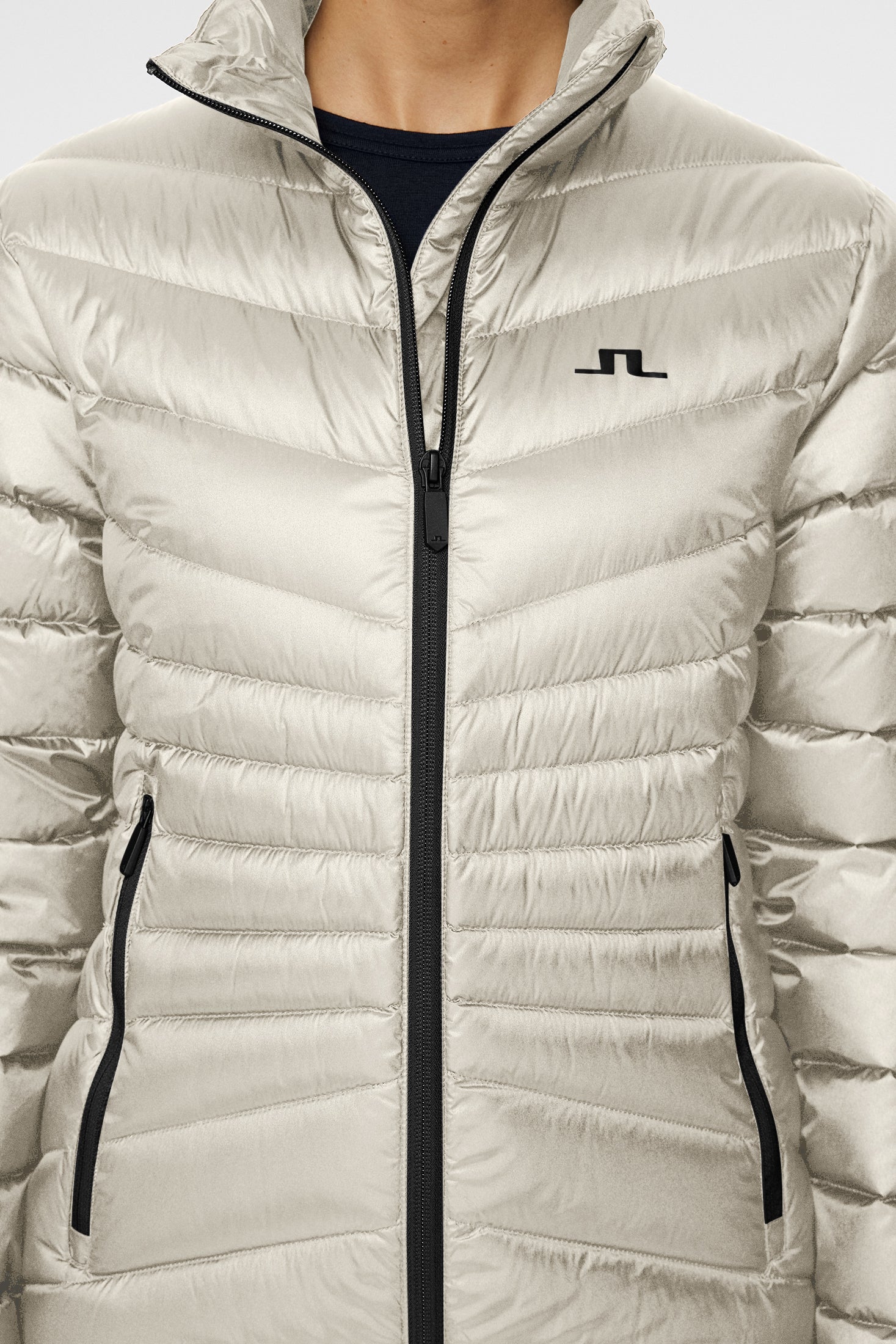 Lara Light Down Jacket / Moonbeam - Image 6