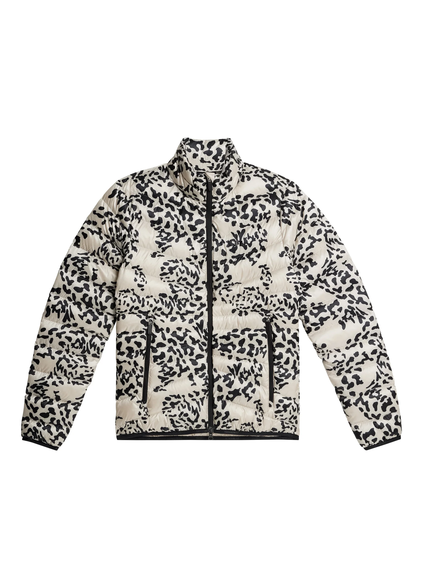 Lara Light Down Jacket Print / Snake Rock Moonbeam M