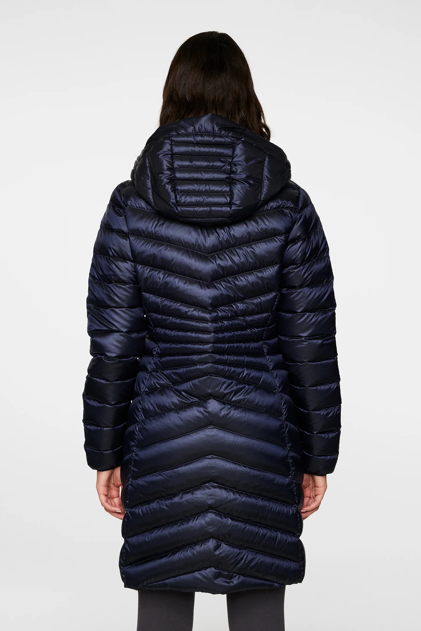 Lara Light Down Parka / JL Navy - Image 3