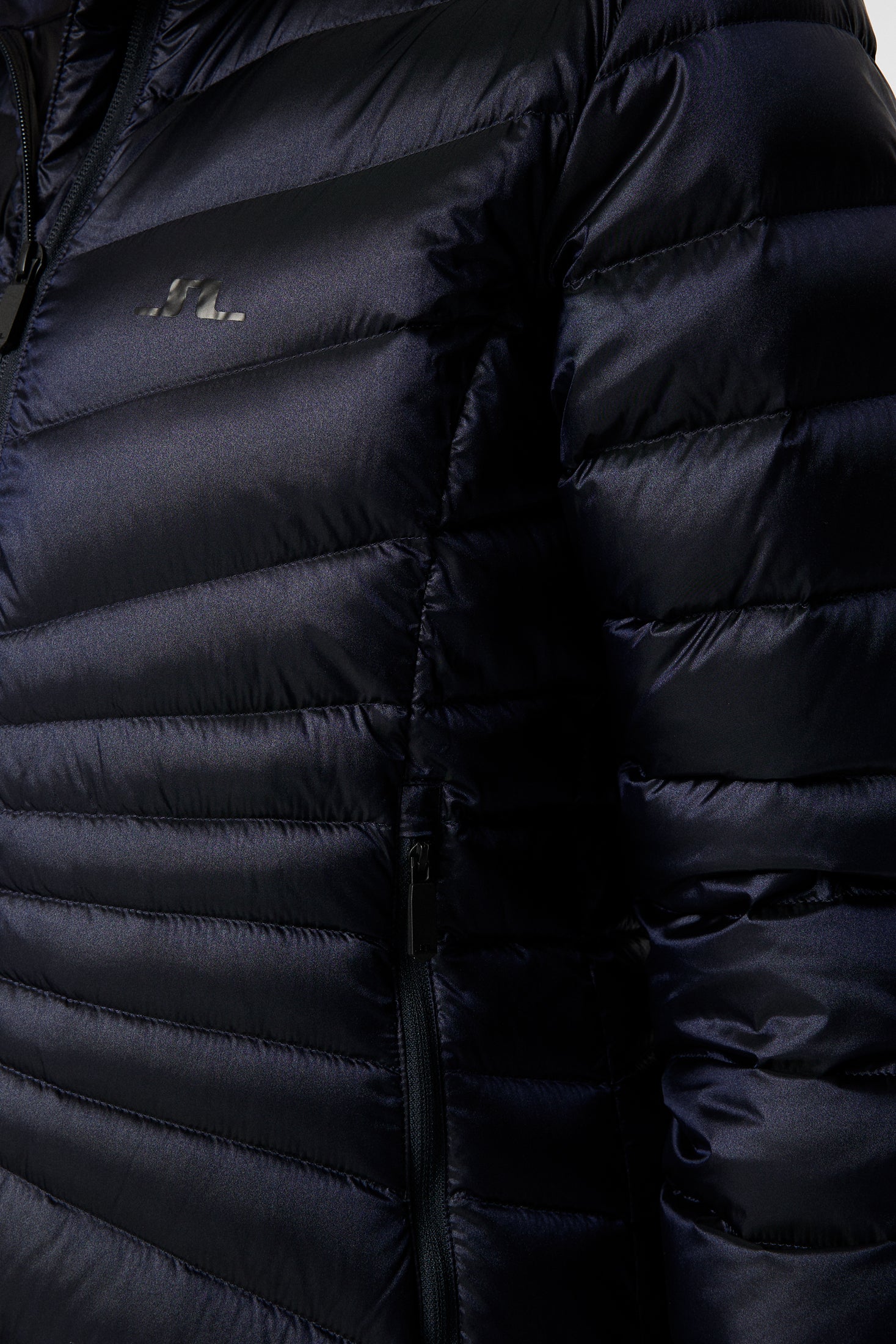 Lara Light Down Parka / JL Navy - Image 6
