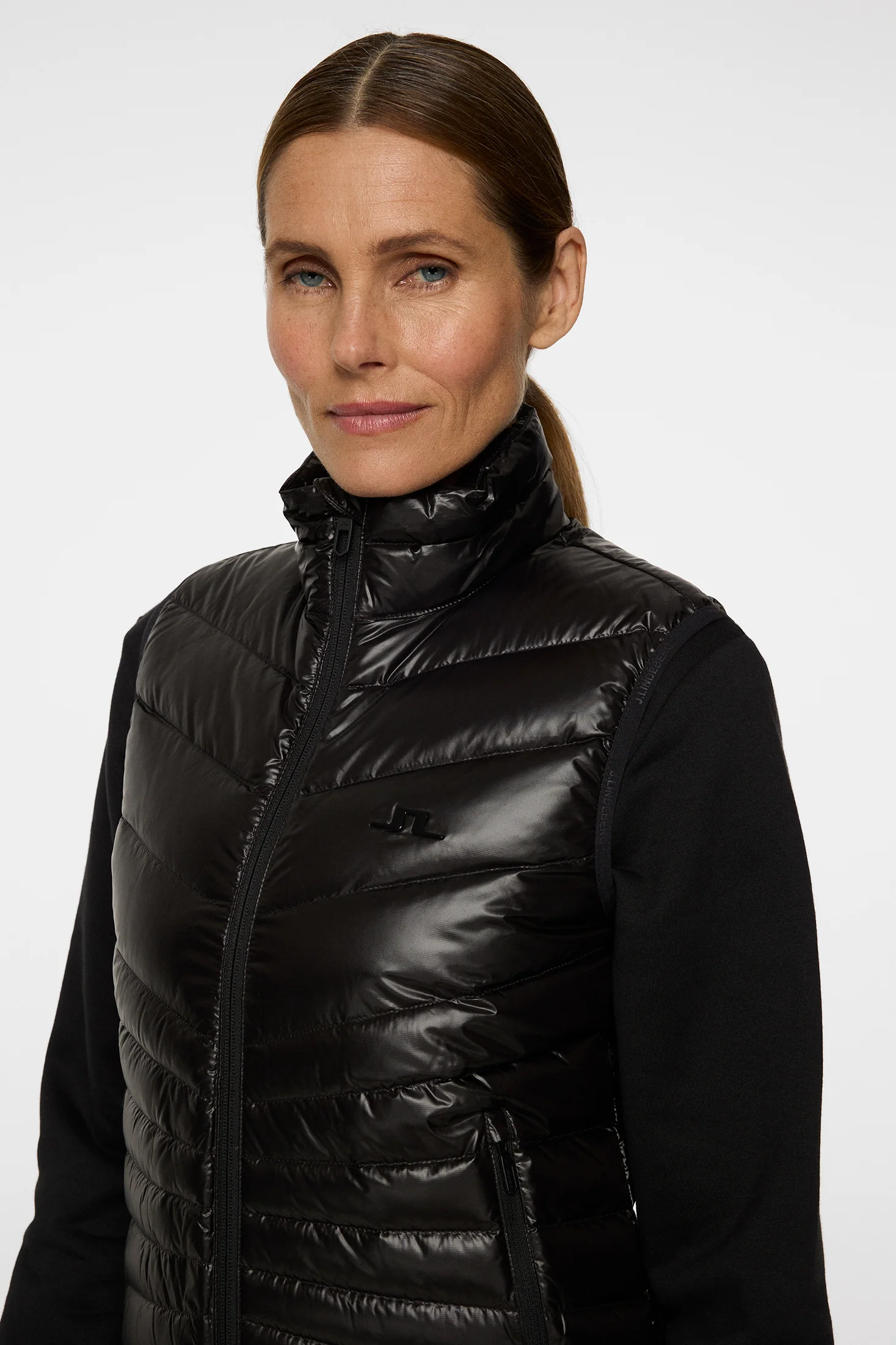 Lara Light Down Vest / Black - Image 5