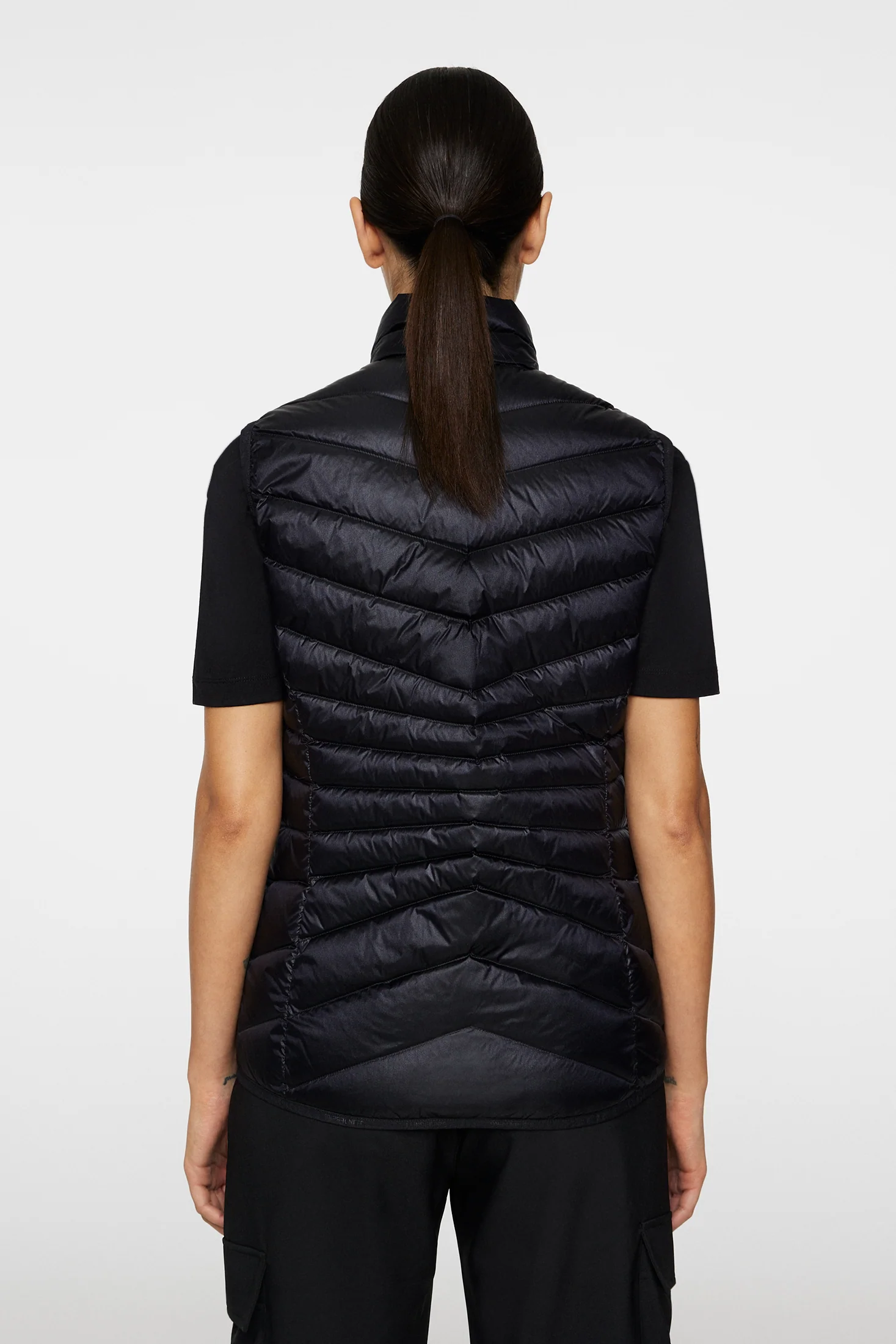 Lara Light Down Vest / Black - Image 3