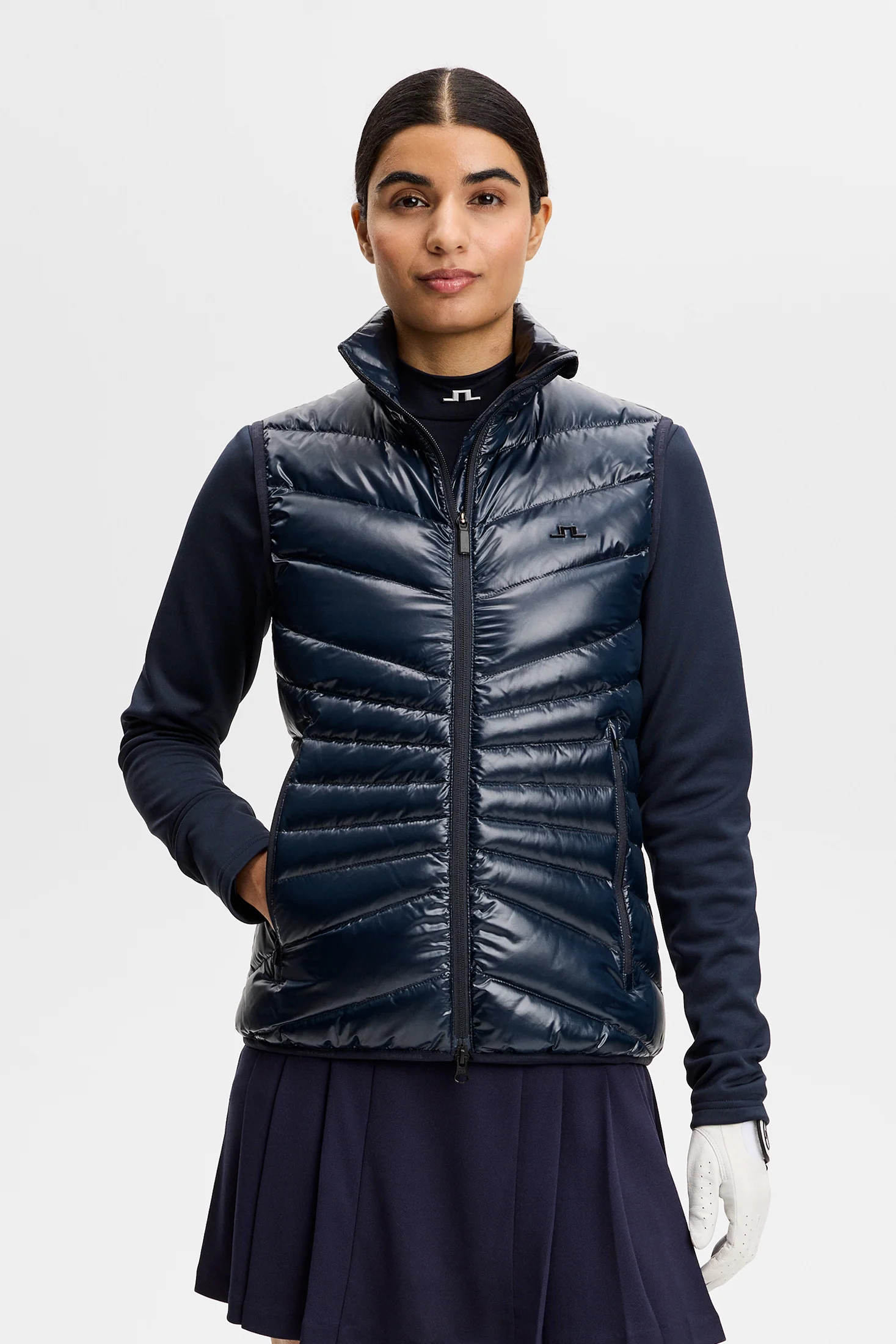 Lara Light Down Vest / JL Navy - Image 2