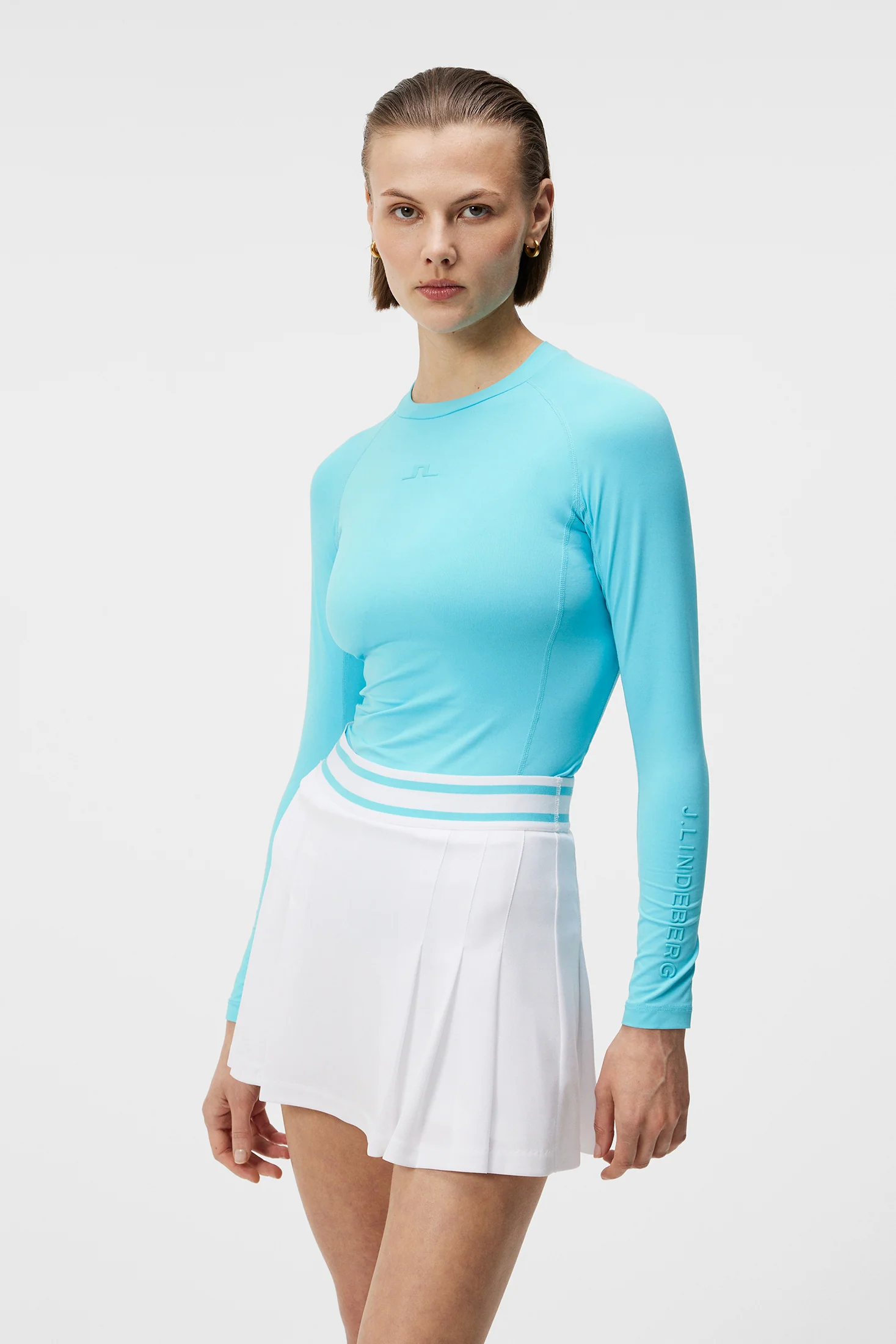 Larisa Top LS / Blue Curacao - Image 2